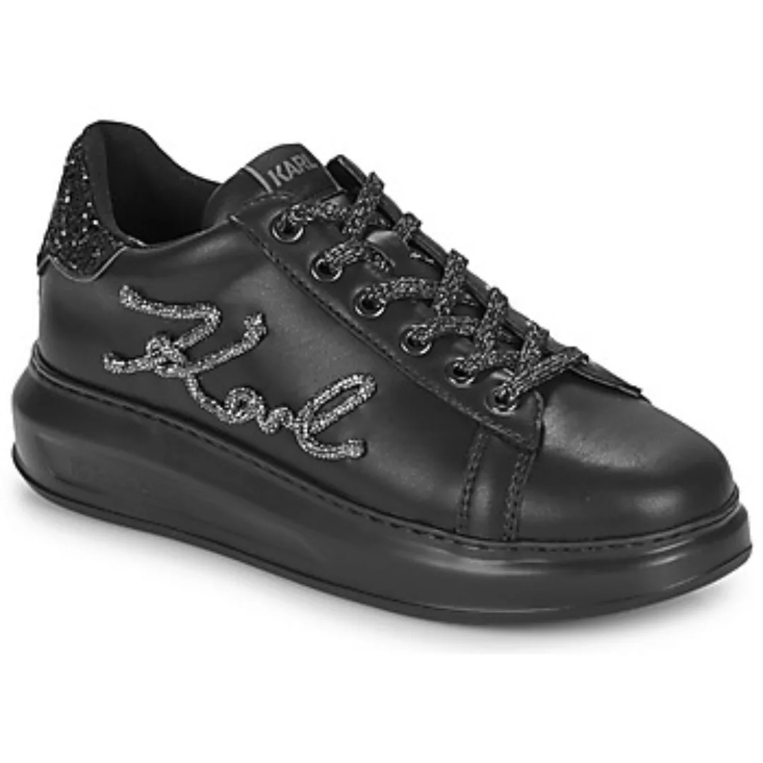 Karl Lagerfeld Plateau Sneaker Damen schwarz günstig online kaufen