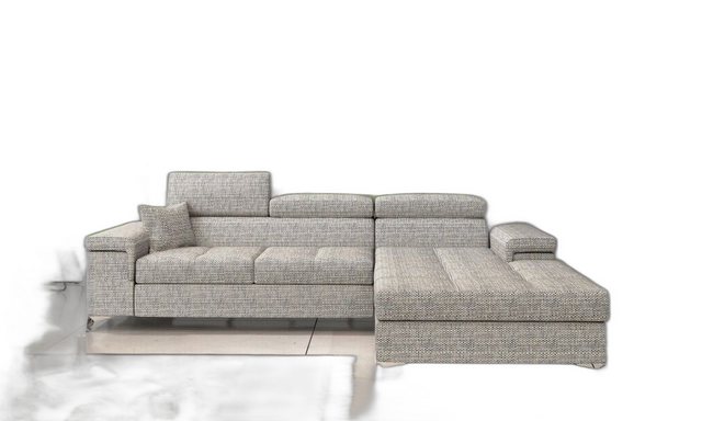 Xlmoebel Ecksofa Ecksofa L-Form Couch Design Polster Schlafsofa Textil Bett günstig online kaufen