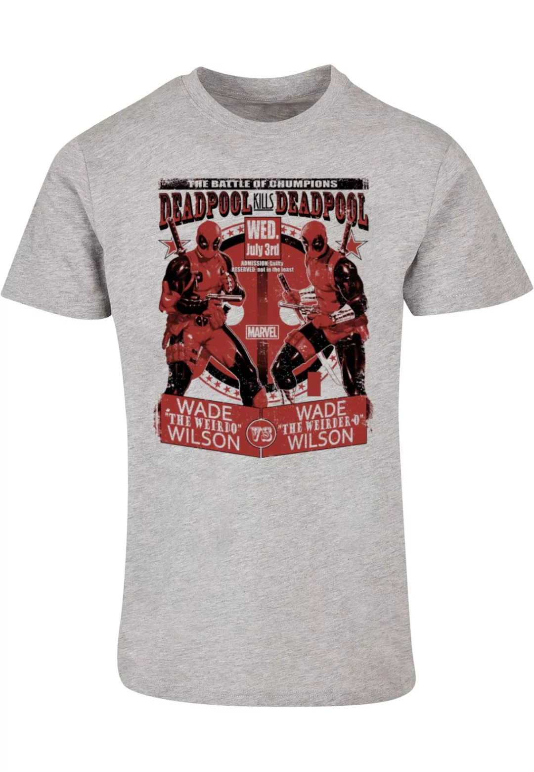 ABSOLUTE CULT T-Shirt ABSOLUTE CULT Herren Deadpool - Deadpool Vs Deadpool günstig online kaufen