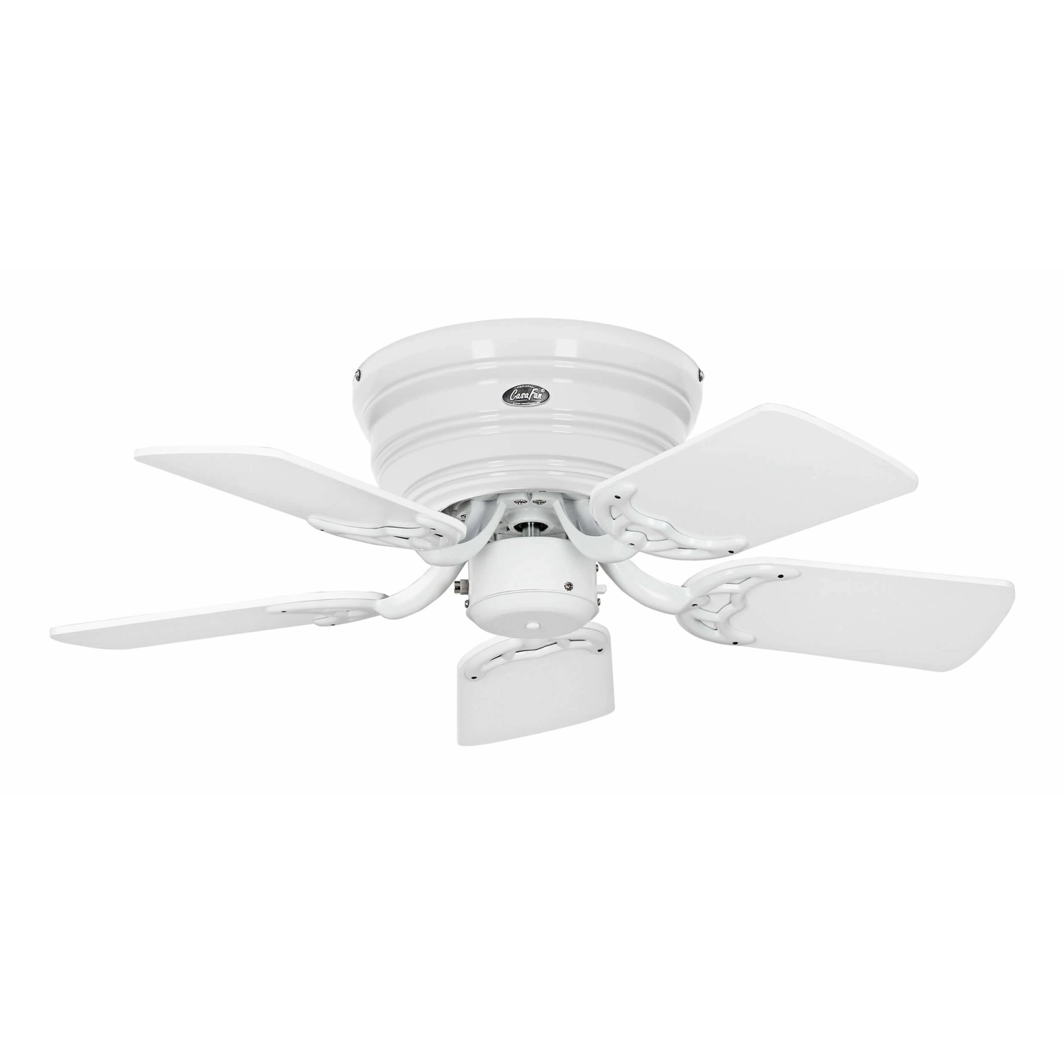 Deckenventilator Classic Flat III weiß Ø 75 cm günstig online kaufen