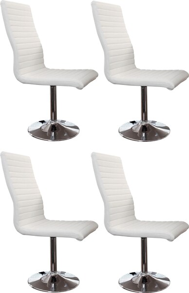 SalesFever Esszimmerstuhl, (Set), 4 St., Kunstleder, mit Drehfunktion günstig online kaufen
