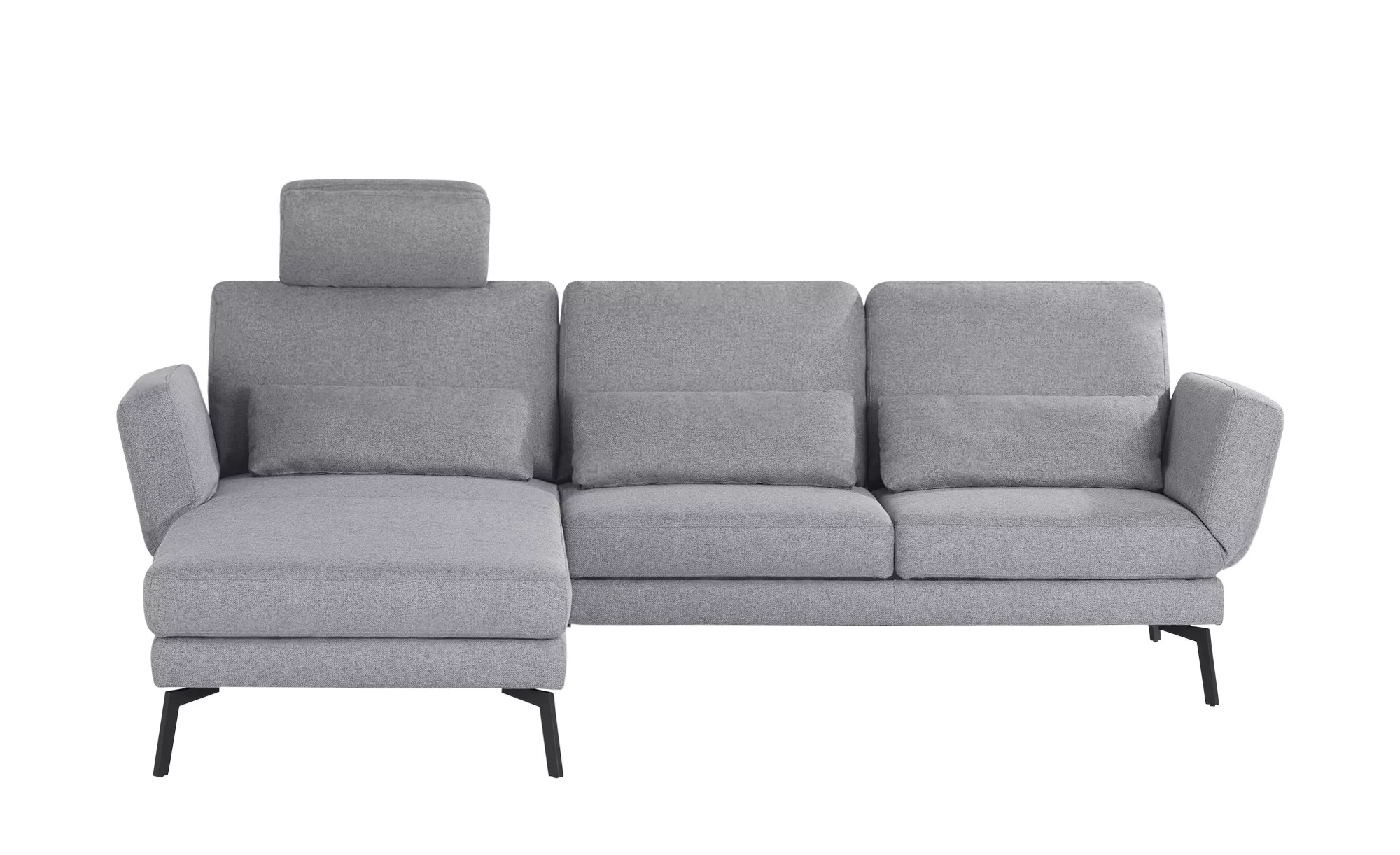 Ecksofa mit Funktion  Twister ¦ grau ¦ Maße (cm): B: 275 H: 93 T: 191 Polst günstig online kaufen