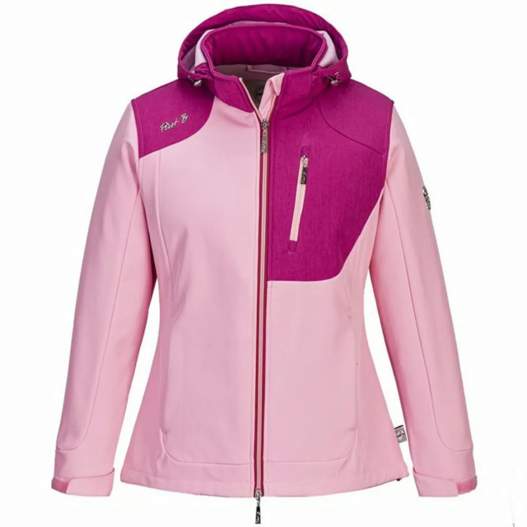 FirstB Softshelljacke Damen Softshelljacke colorblock günstig online kaufen