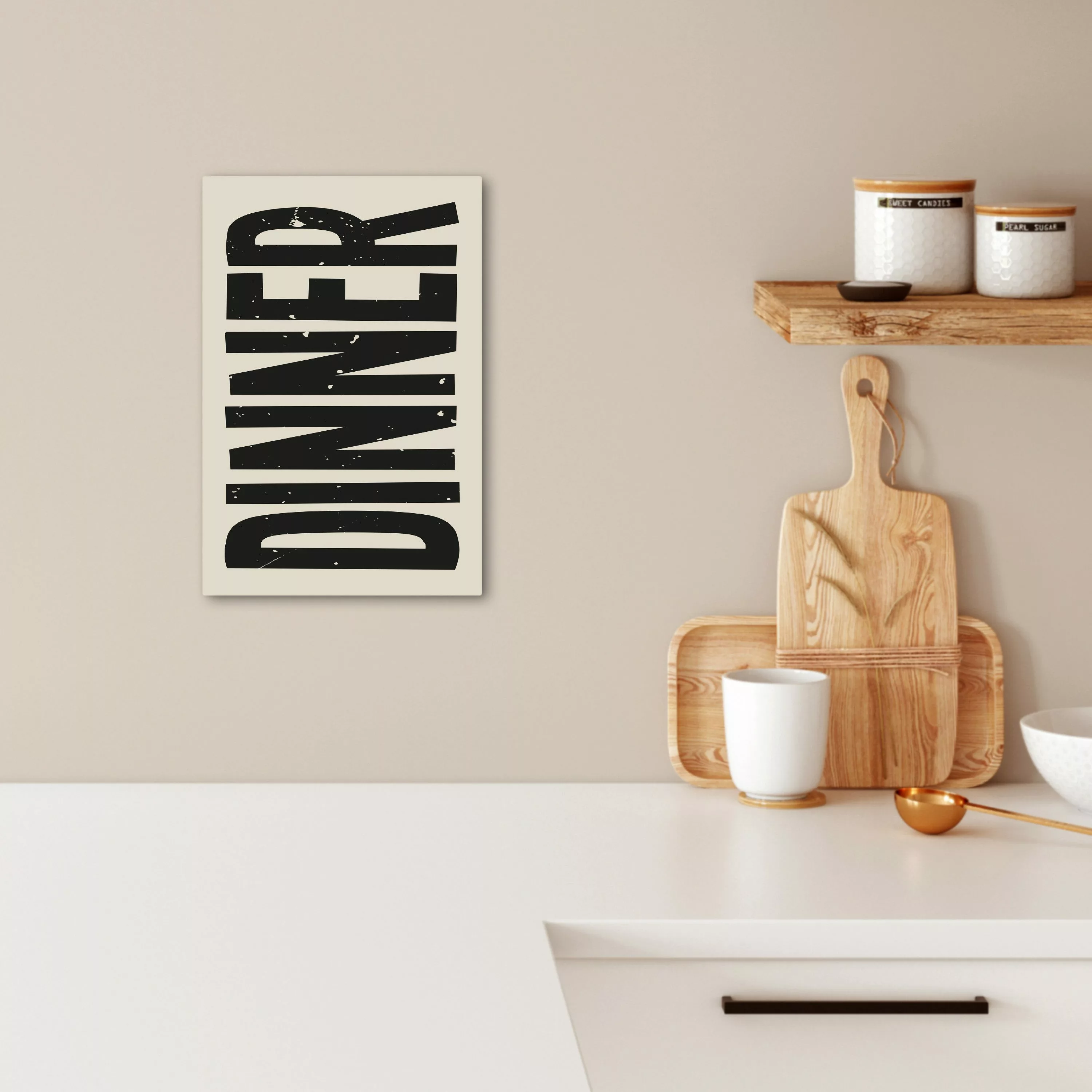 OneMillionCanvasses® Leinwandbild Lebensmittel - Weinlese - günstig online kaufen