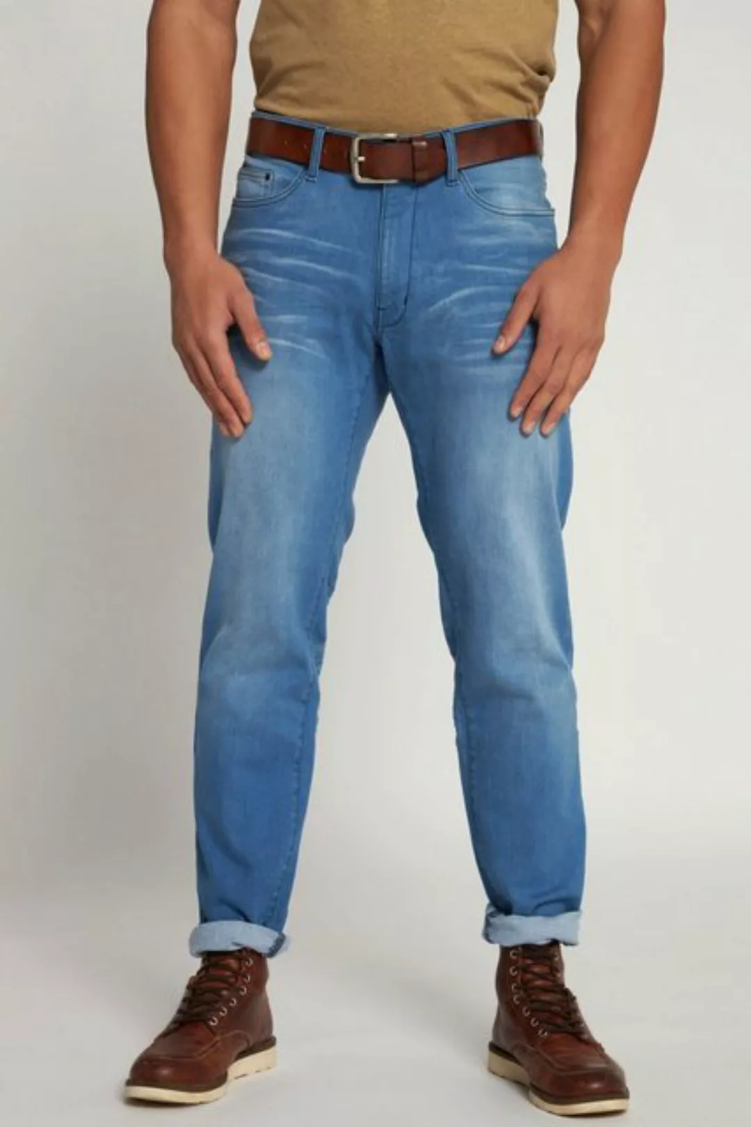 JP1880 5-Pocket-Jeans Jeans Denim Vintage Look Tapered Loose Fit günstig online kaufen