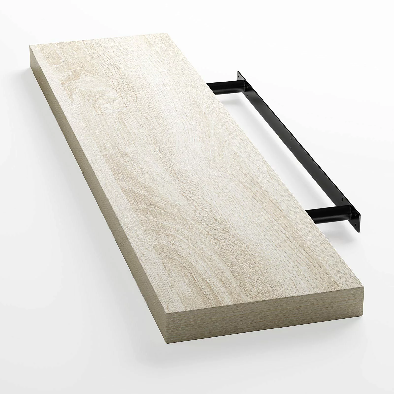 Casaria Wandboard, Eiche Hängeregal mit Halterung günstig online kaufen