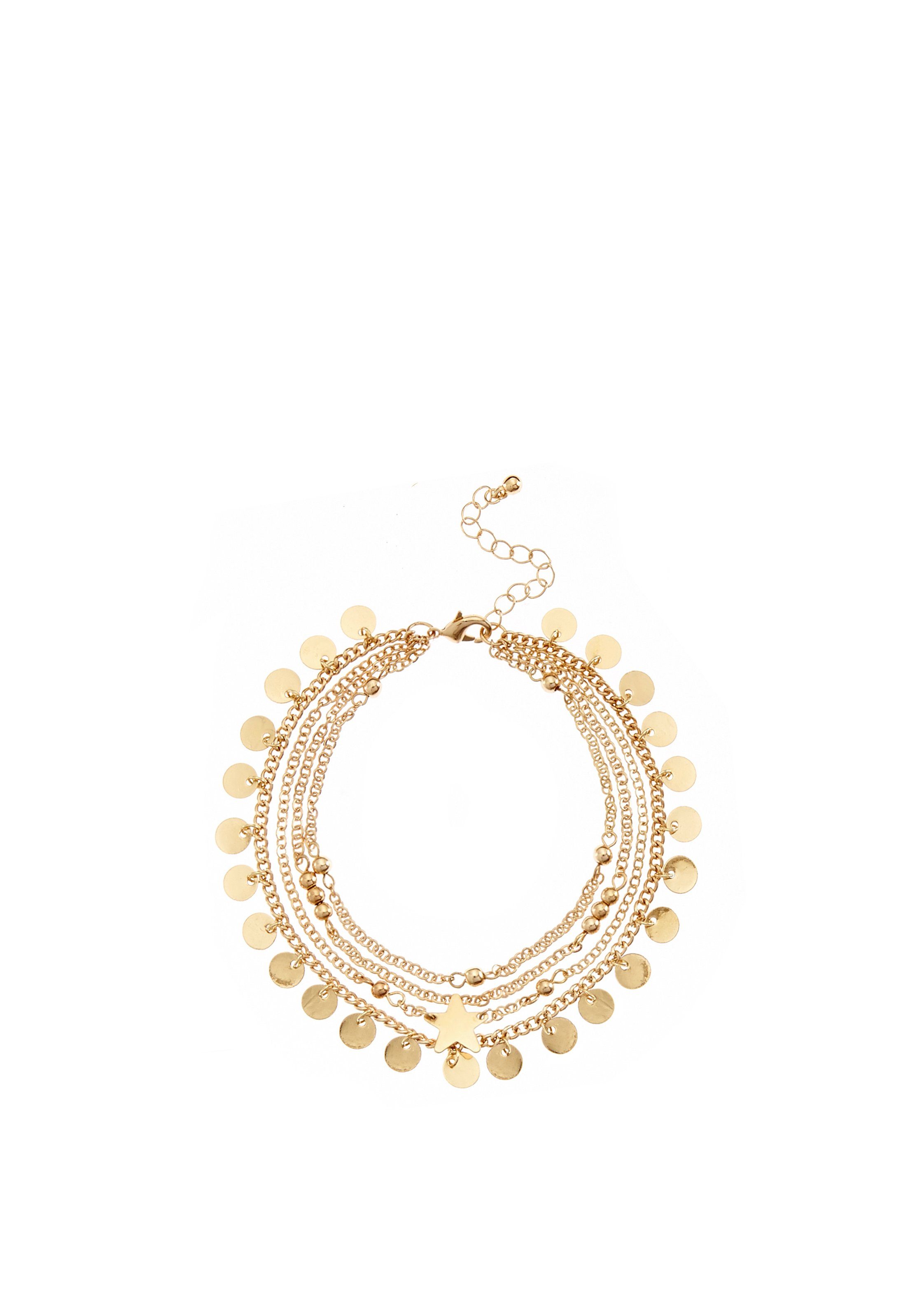LASCANA Fußkette mit Anhänger Boho Layer günstig online kaufen