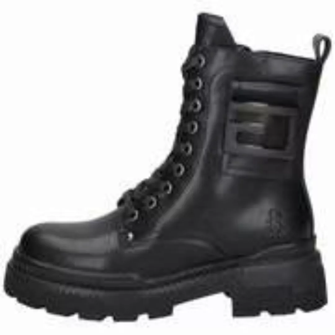 2Go Fashion Schnürstiefelette Damen schwarz günstig online kaufen