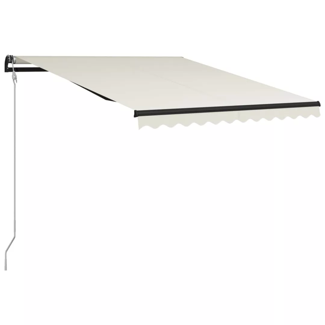 Automatisch Einziehbare Markise 300 X 250 Cm Creme günstig online kaufen