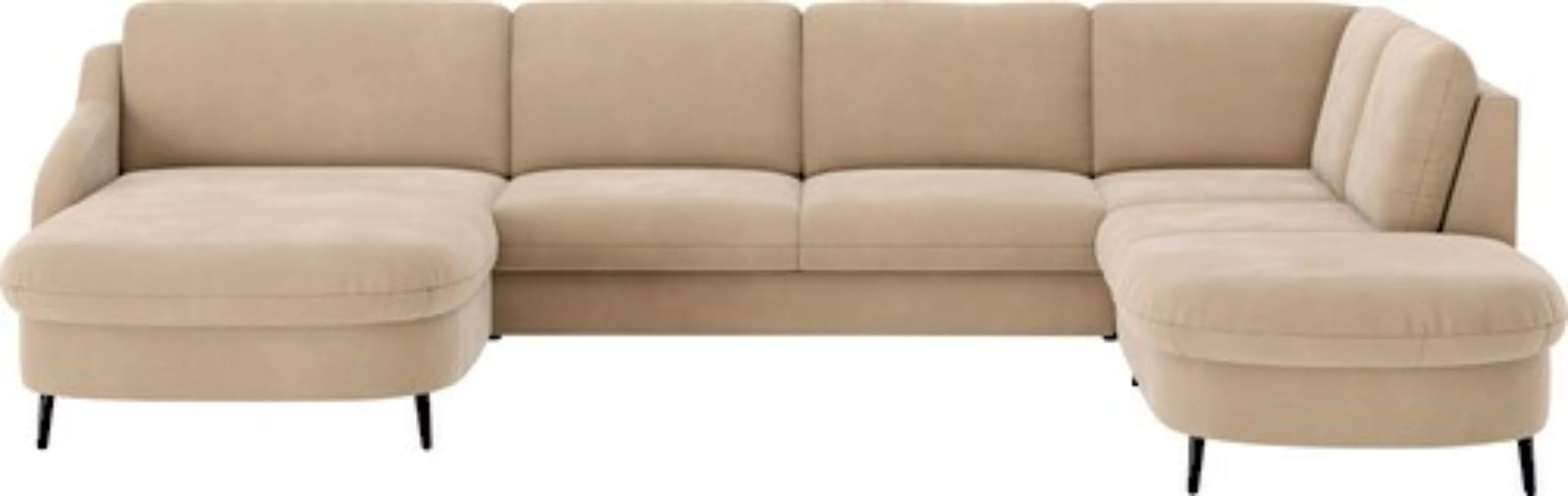 sit&more Wohnlandschaft "Soul U-Form", wahlweise mit Bettfunktion und Bettk günstig online kaufen
