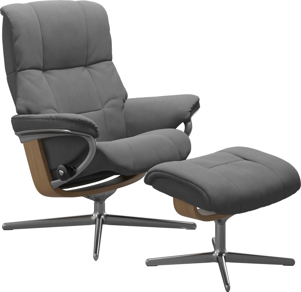 Stressless Fußhocker "Mayfair", mit Cross Base, Größe S, M & L, Holzakzent günstig online kaufen