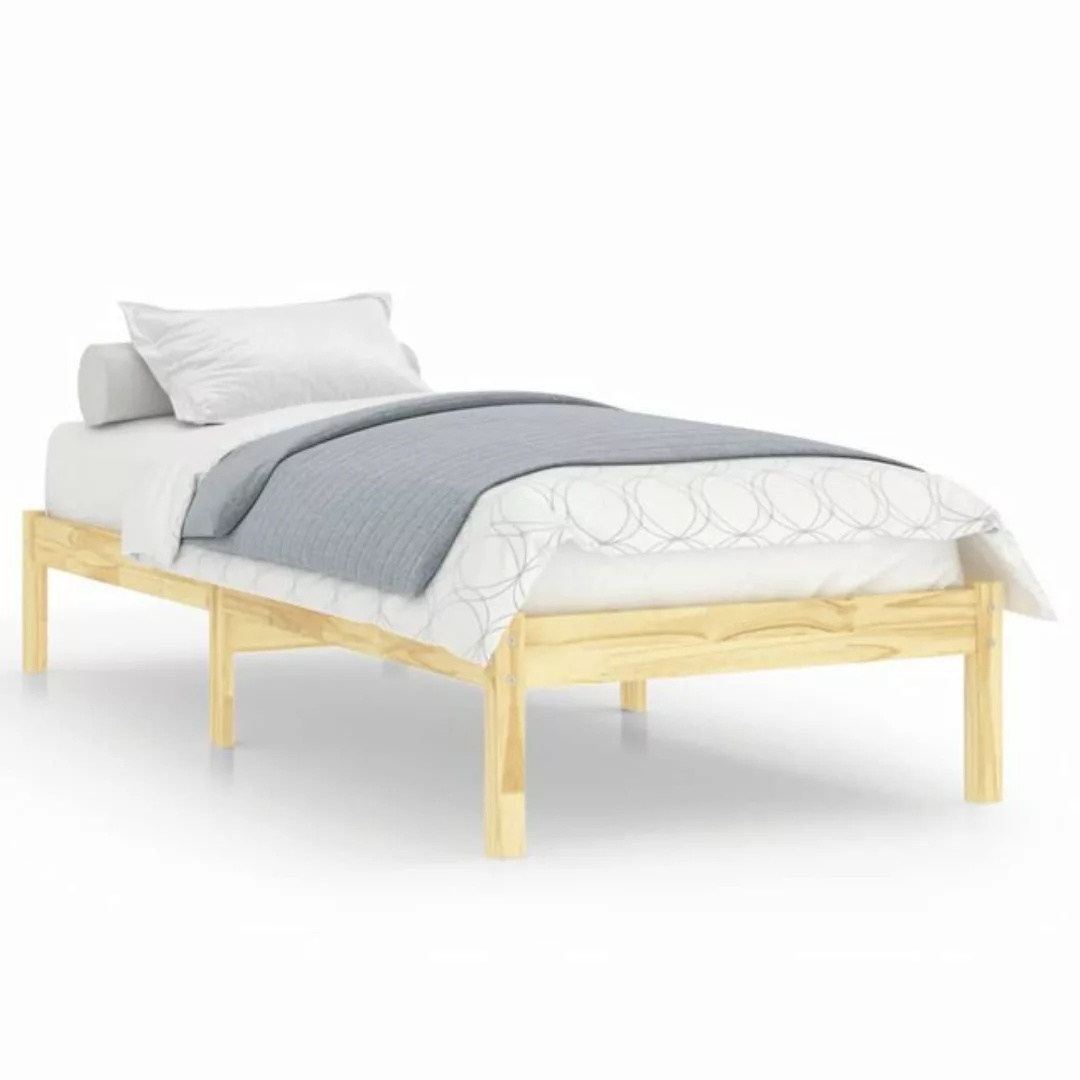 vidaXL Bett Massivholzbett 75x190 cm günstig online kaufen