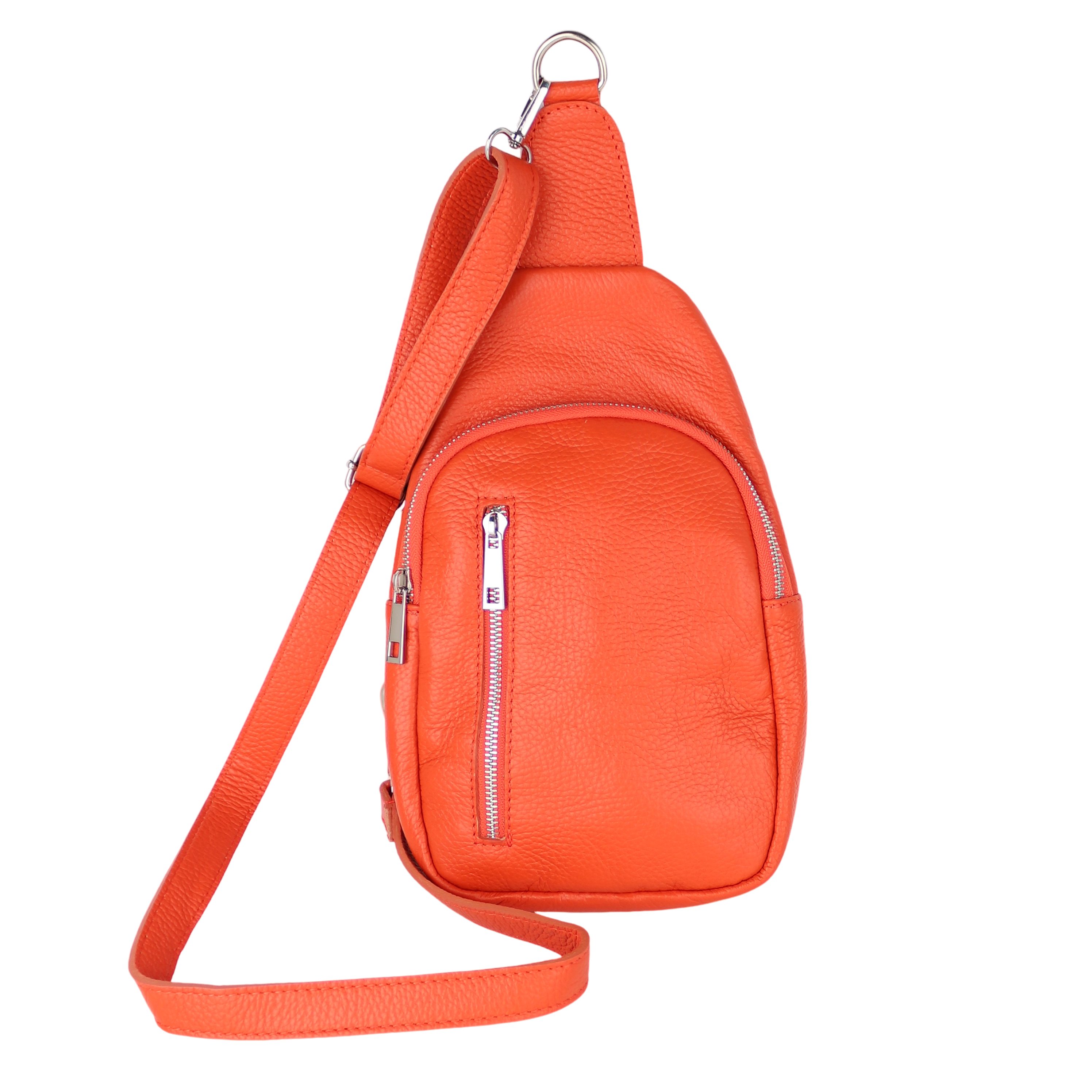 MIRROSI Umhängetasche Sling Bag,Brusttasche, aus Echtleder, günstig online kaufen