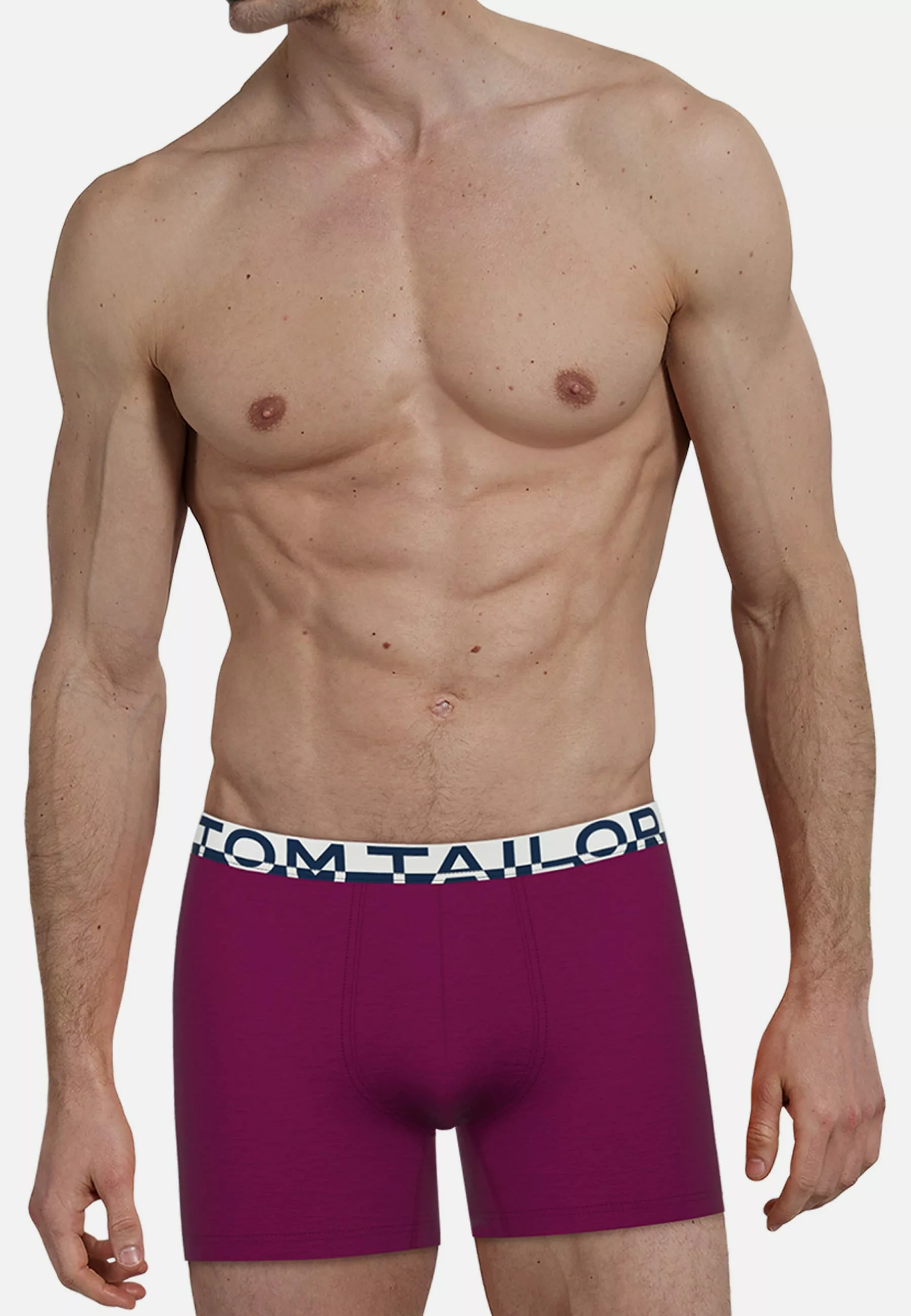 TOM TAILOR Boxershorts "Kentucky", (2er-Pack), bequem, eng, elastisch, Baum günstig online kaufen