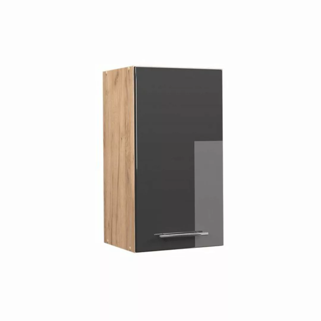 Vicco Hängeschrank Küchenhängeschrank 40 cm Fame-Line Goldkraft Anthrazit H günstig online kaufen