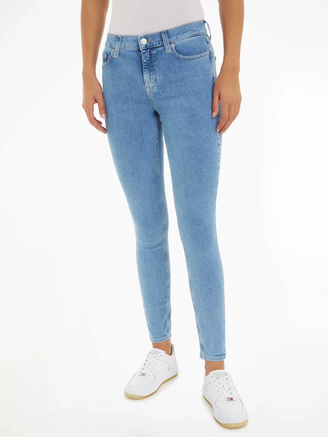 Tommy Jeans Skinny-fit-Jeans, mit Logobadge und Logostickerei günstig online kaufen