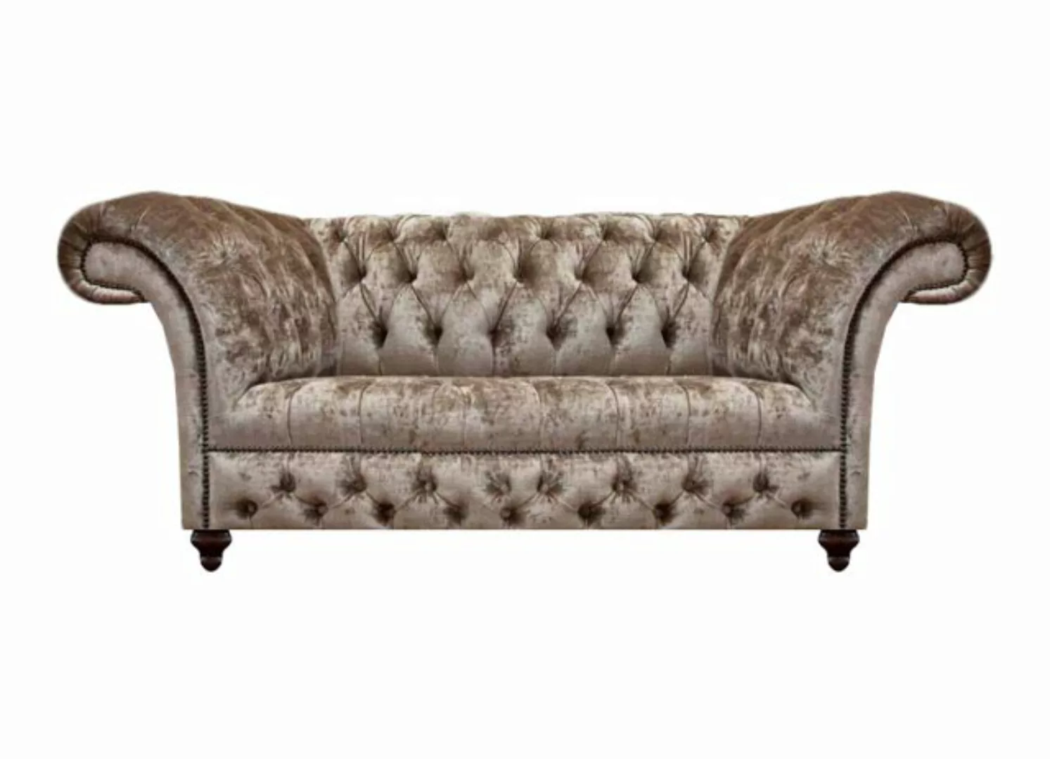 JVmoebel Chesterfield-Sofa Chesterfield Design Modern Sofa Couch Zweisitzer günstig online kaufen