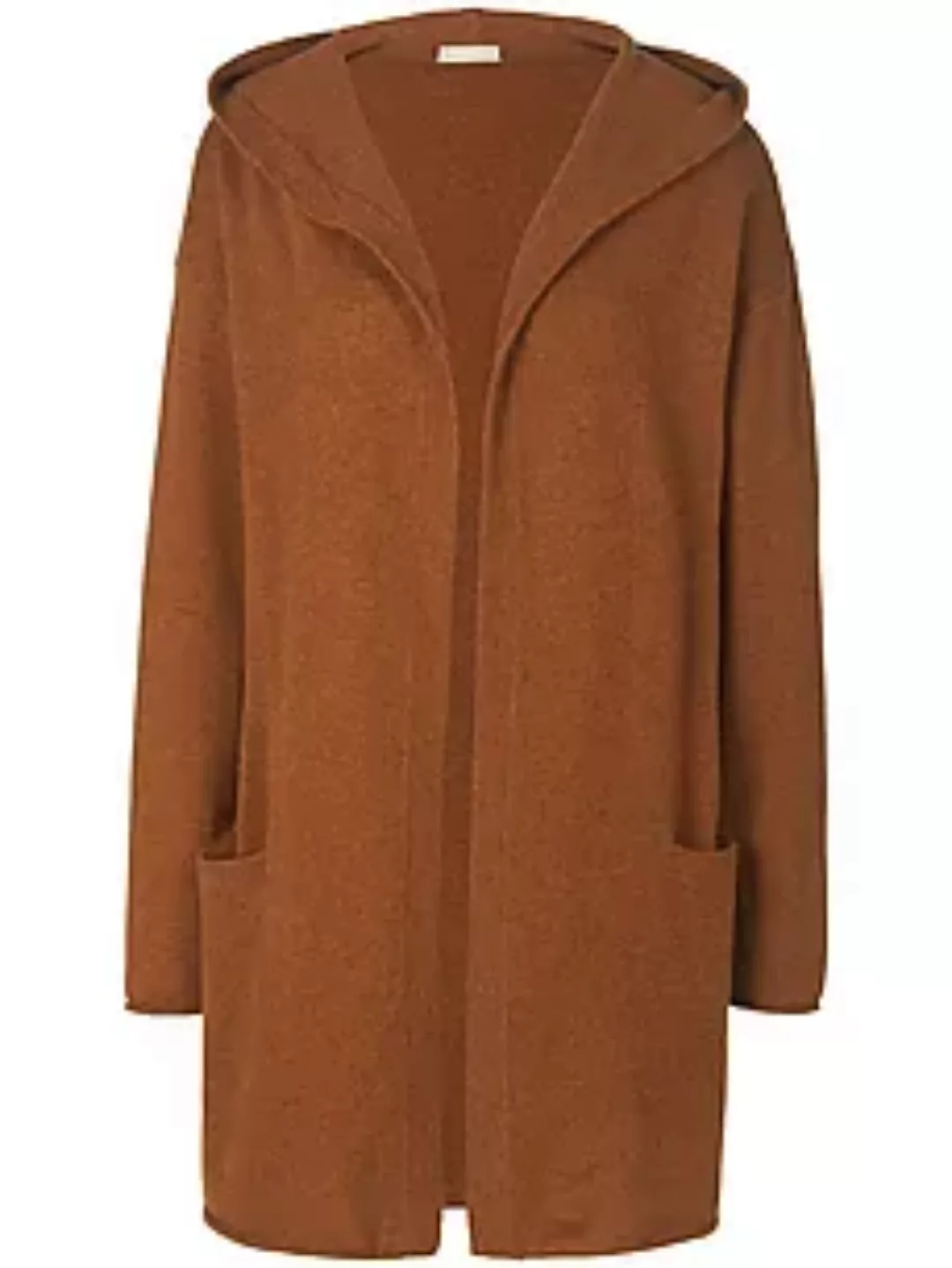 Long-Strickjacke include braun günstig online kaufen