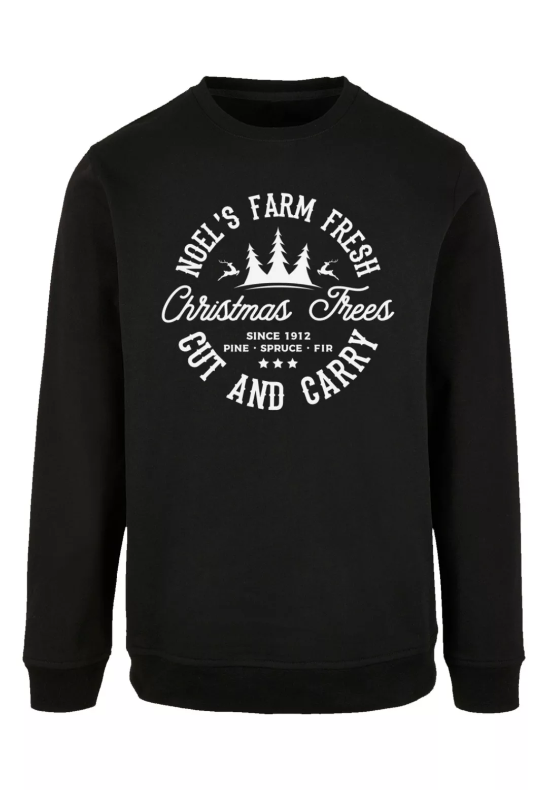 F4NT4STIC Sweatshirt "Weihnachten Trees Farm Retro Sign", Premium Qualität, günstig online kaufen