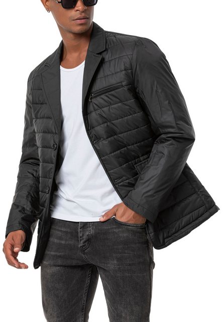 RedBridge Steppjacke im eleganten Blazer-Stil mit abnehmbarem Kragen Kombin günstig online kaufen