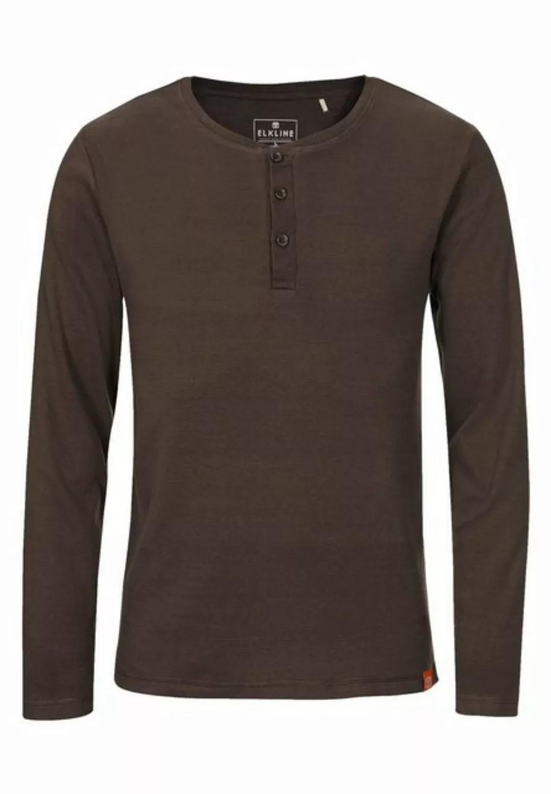 Elkline Langarmshirt Whereever Longsleeve Henley Style günstig online kaufen