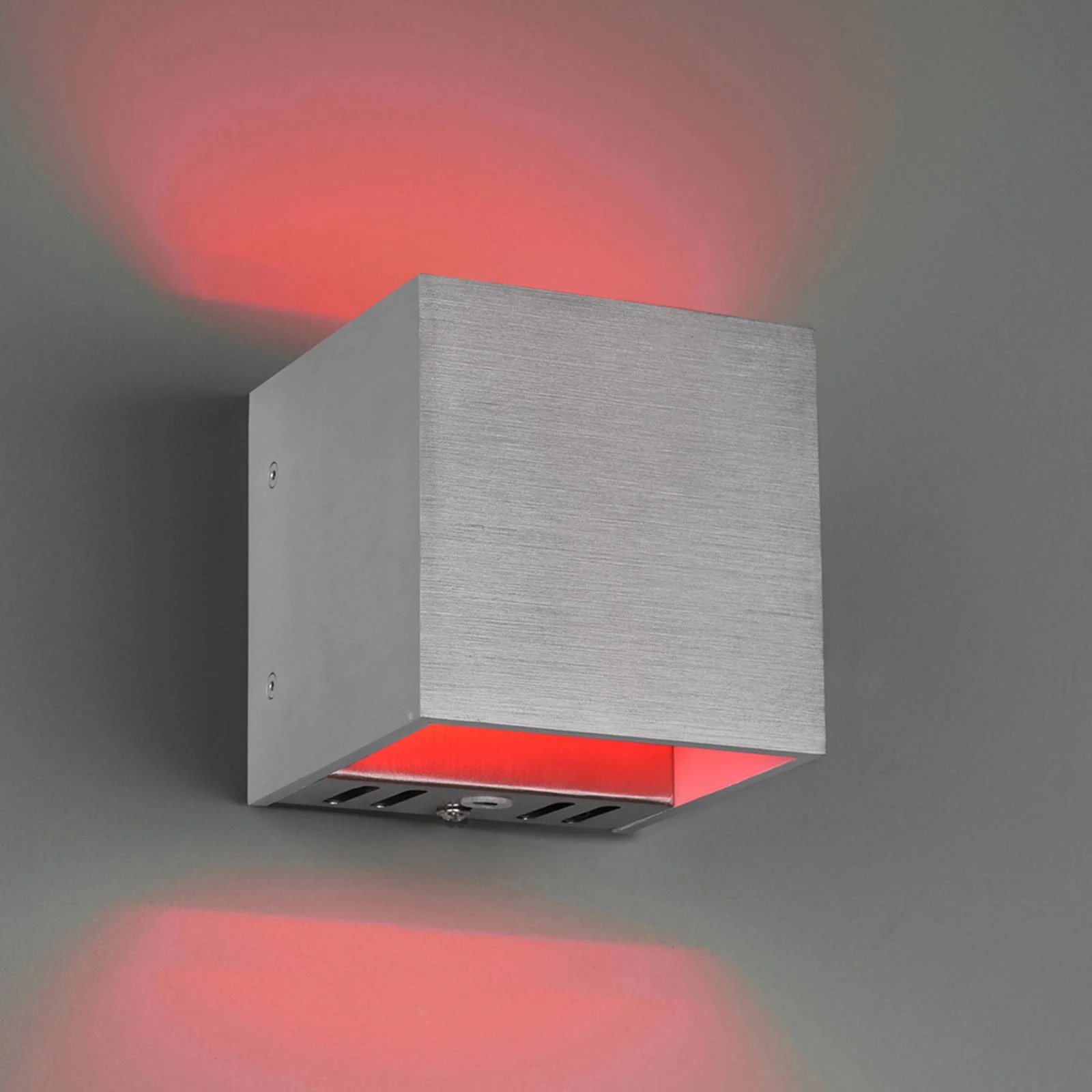 Trio WiZ Figo smarte LED-Wandleuchte alu gebürstet günstig online kaufen