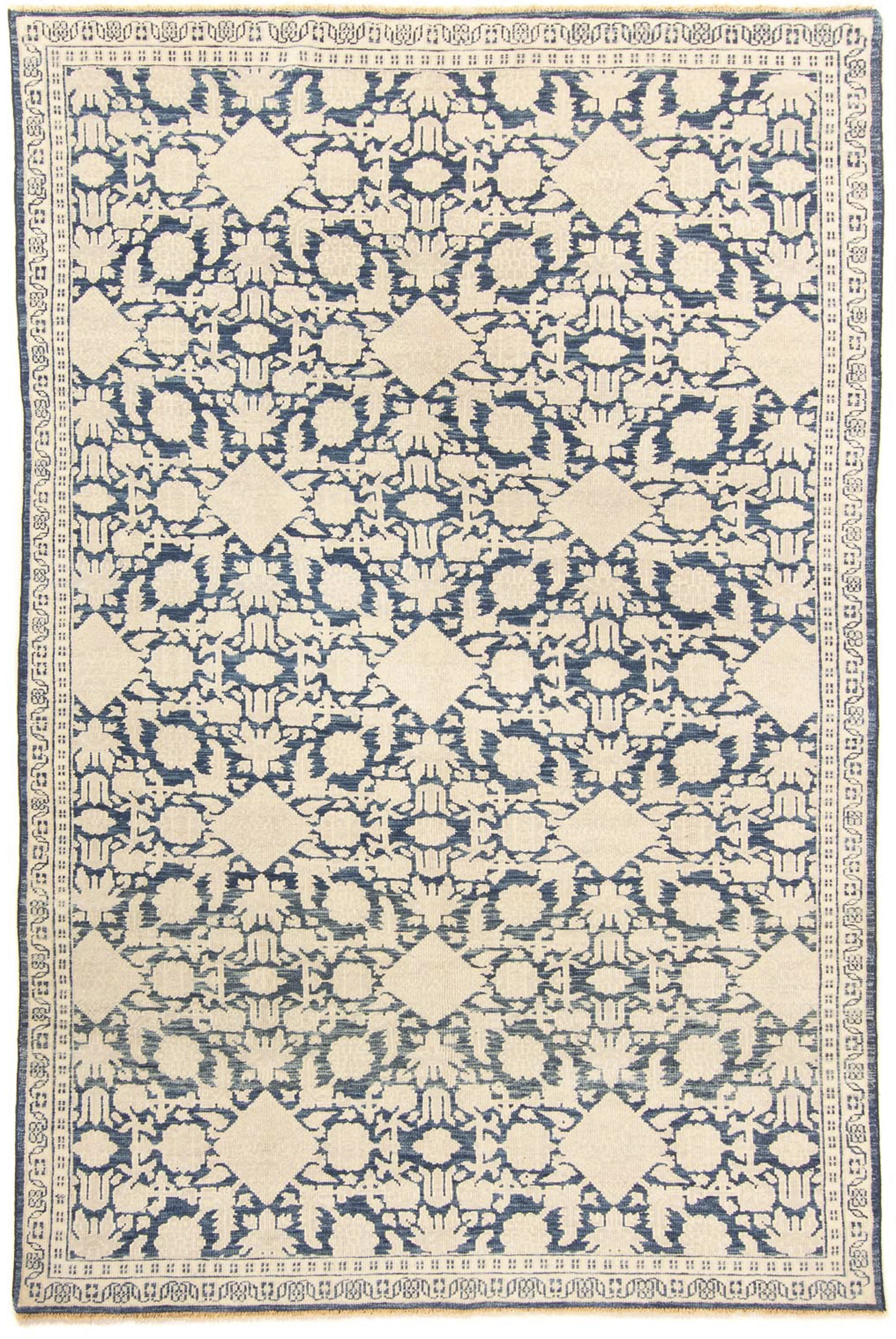 morgenland Designteppich »Designer - 279 x 185 cm - dunkelblau«, rechteckig günstig online kaufen