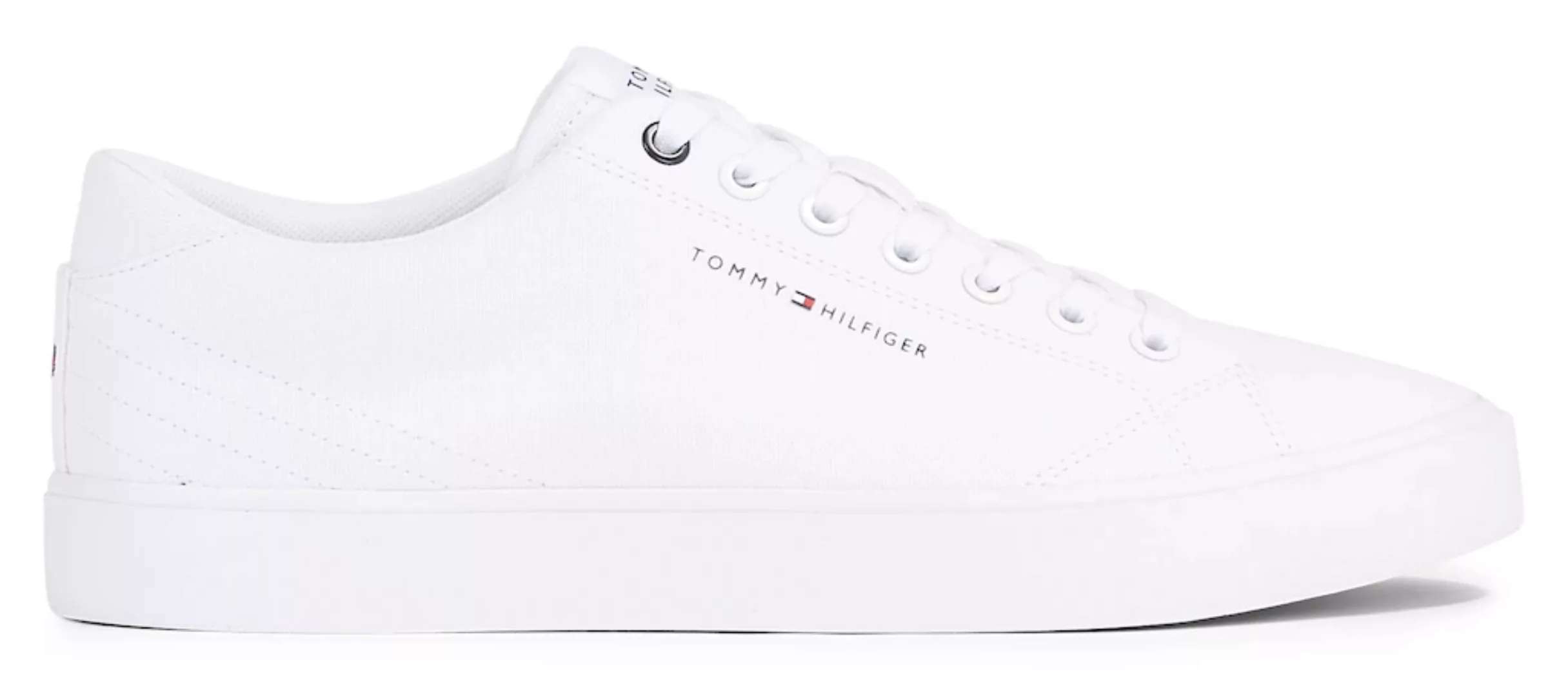 Tommy Hilfiger Sneaker "TH HI VULC LOW CANVAS", in cleanem Look, Freizeitsc günstig online kaufen