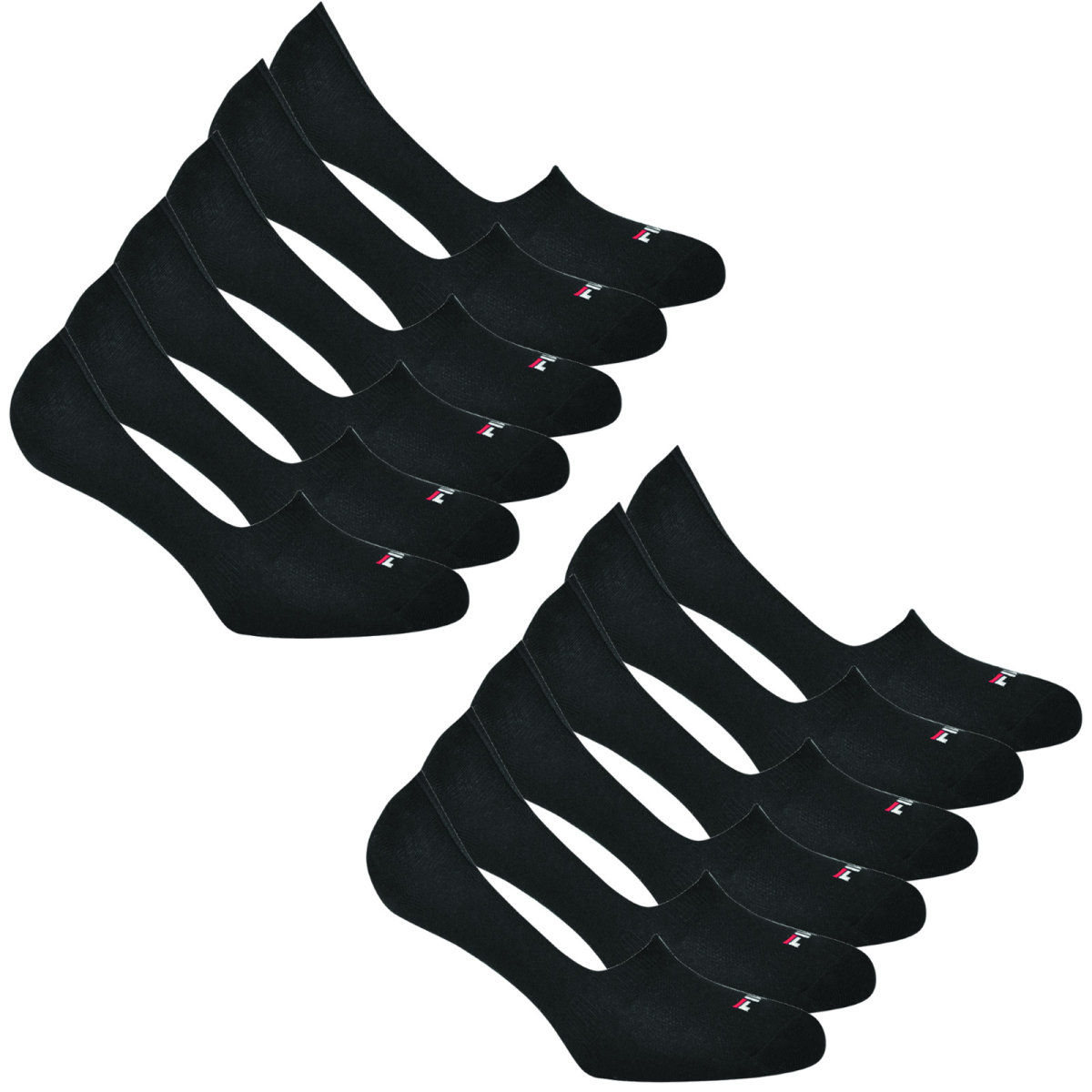 FILA Unisex Füßlinge Invisible GHOST, 3 Paar - Sneaker-Socken, Silikon Grip günstig online kaufen