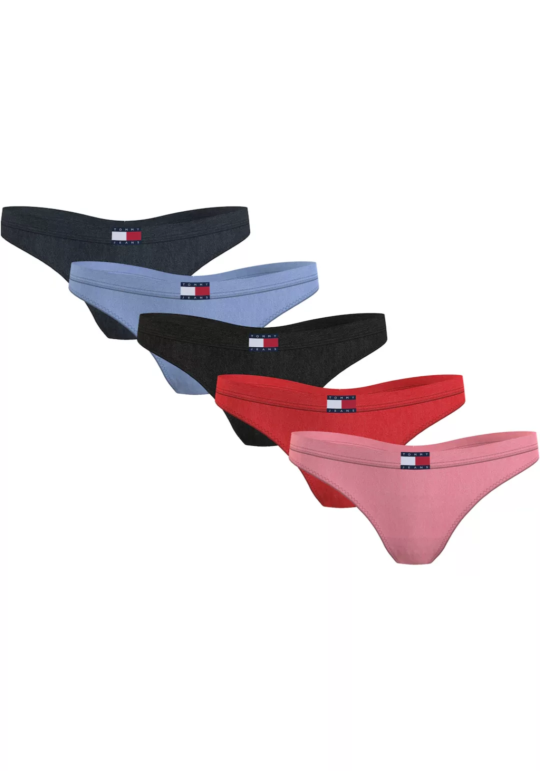 Tommy Hilfiger Underwear Slip "5P CLASSIC THONG", (Packung, 5er), mit Tommy günstig online kaufen