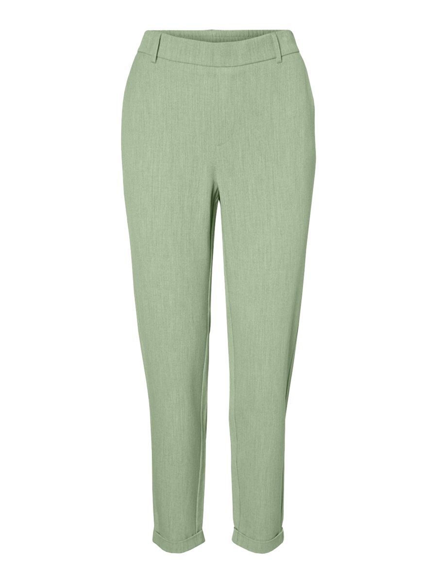 VERO MODA Taillierte Mid-rise Hose Damen Grün günstig online kaufen