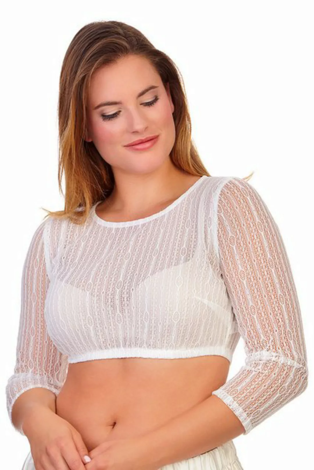 MarJo Dirndlbluse Dirndlbluse - LINDA-DALIDA - offweiß günstig online kaufen