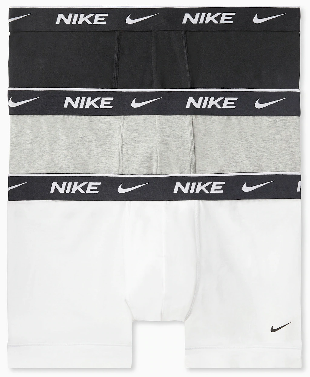 Nike Slip 3 Einheiten XS White / Grey Heather / Black günstig online kaufen