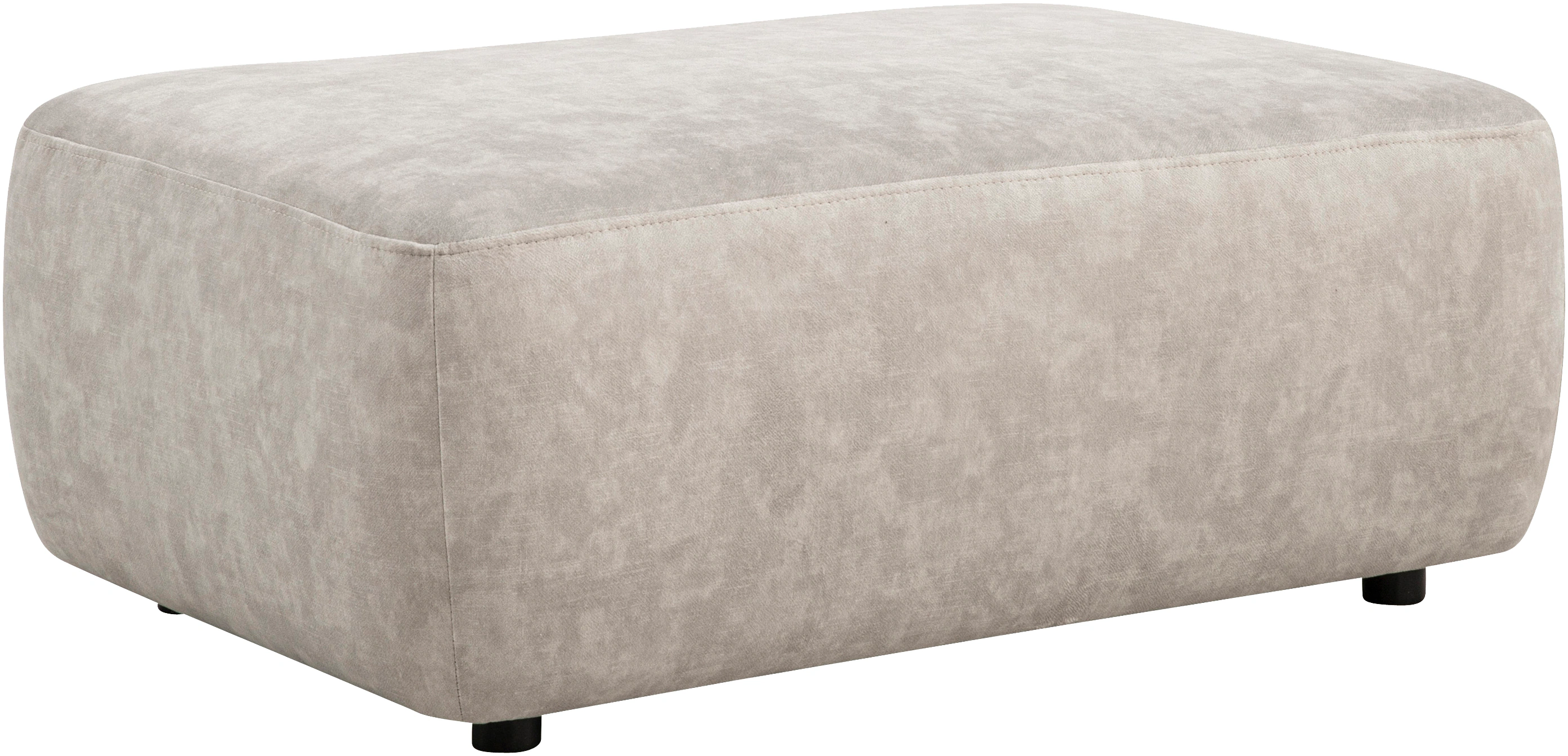 INOSIGN Polsterhocker "Torge, Hocker in Cord, Samtvelours oder Struktur", p günstig online kaufen