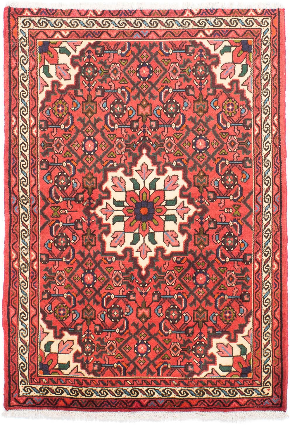 morgenland Orientteppich »Perser - Nomadic - 146 x 100 cm - rot«, rechtecki günstig online kaufen