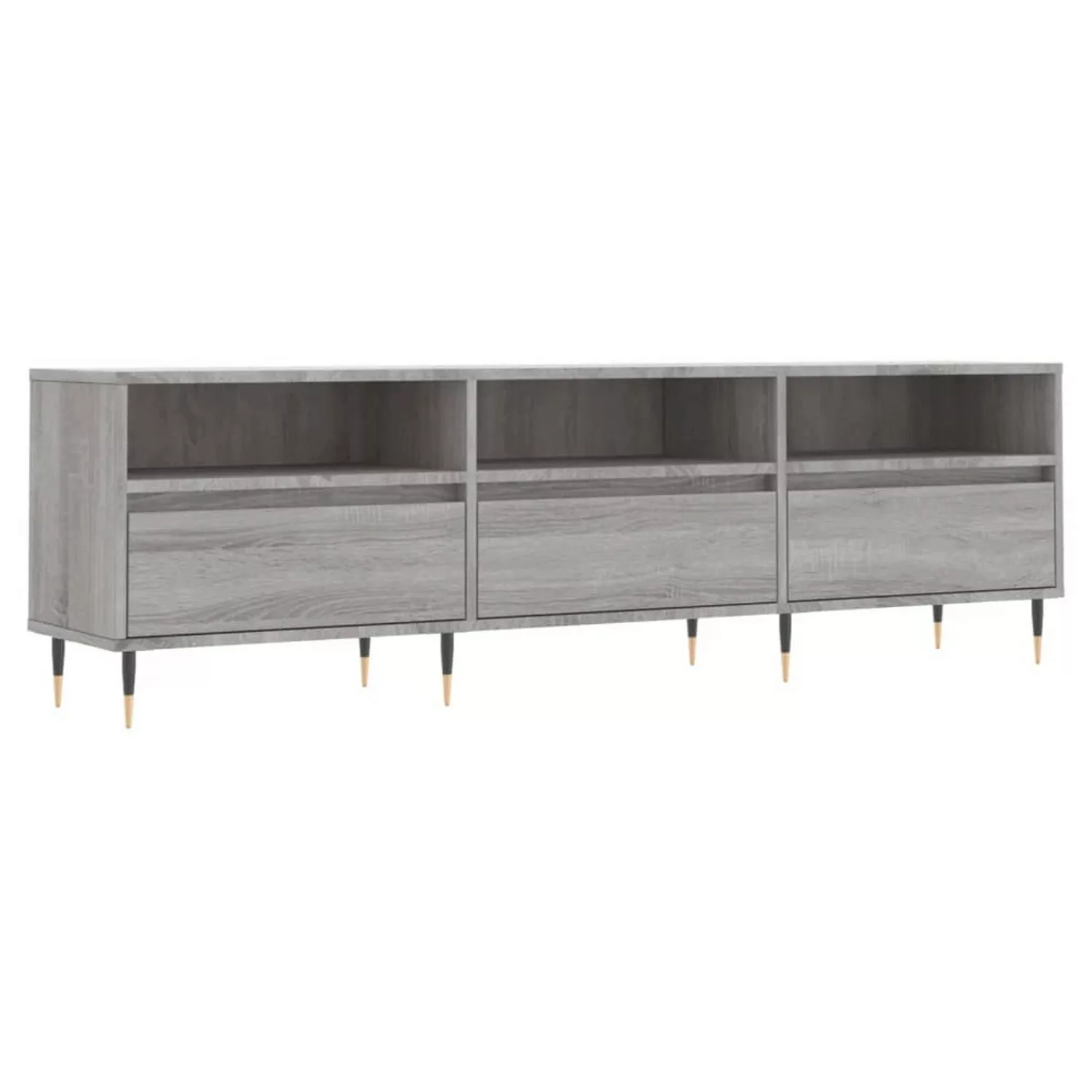 vidaXL TV-Schrank TV-Schrank Grau Sonoma 150x30x44,5 günstig online kaufen