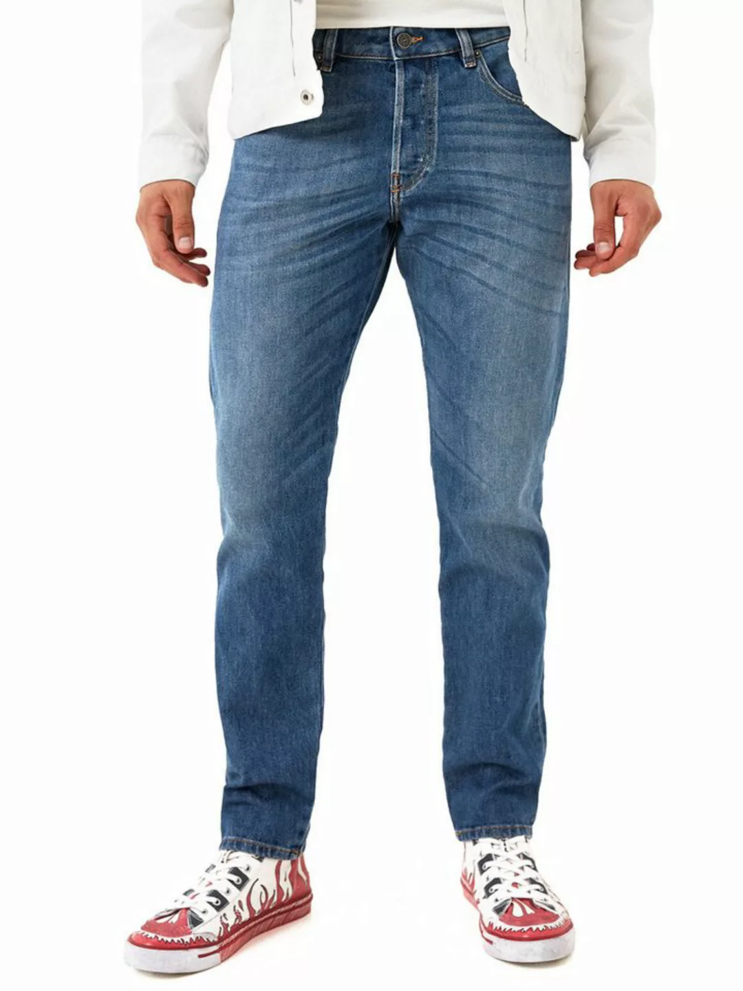 Diesel Tapered-fit-Jeans Regular Stretch Hose - D-Yennox 09G83 günstig online kaufen