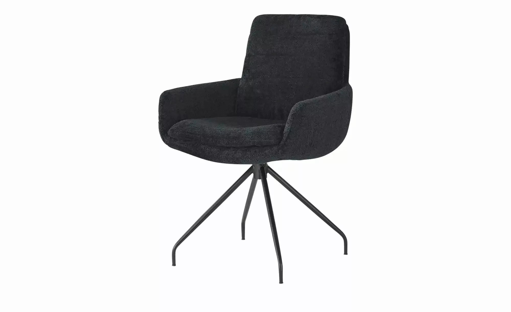 Jette Home Polsterstuhl  Ferro ¦ schwarz ¦ Maße (cm): B: 64 H: 85 T: 70.0 S günstig online kaufen