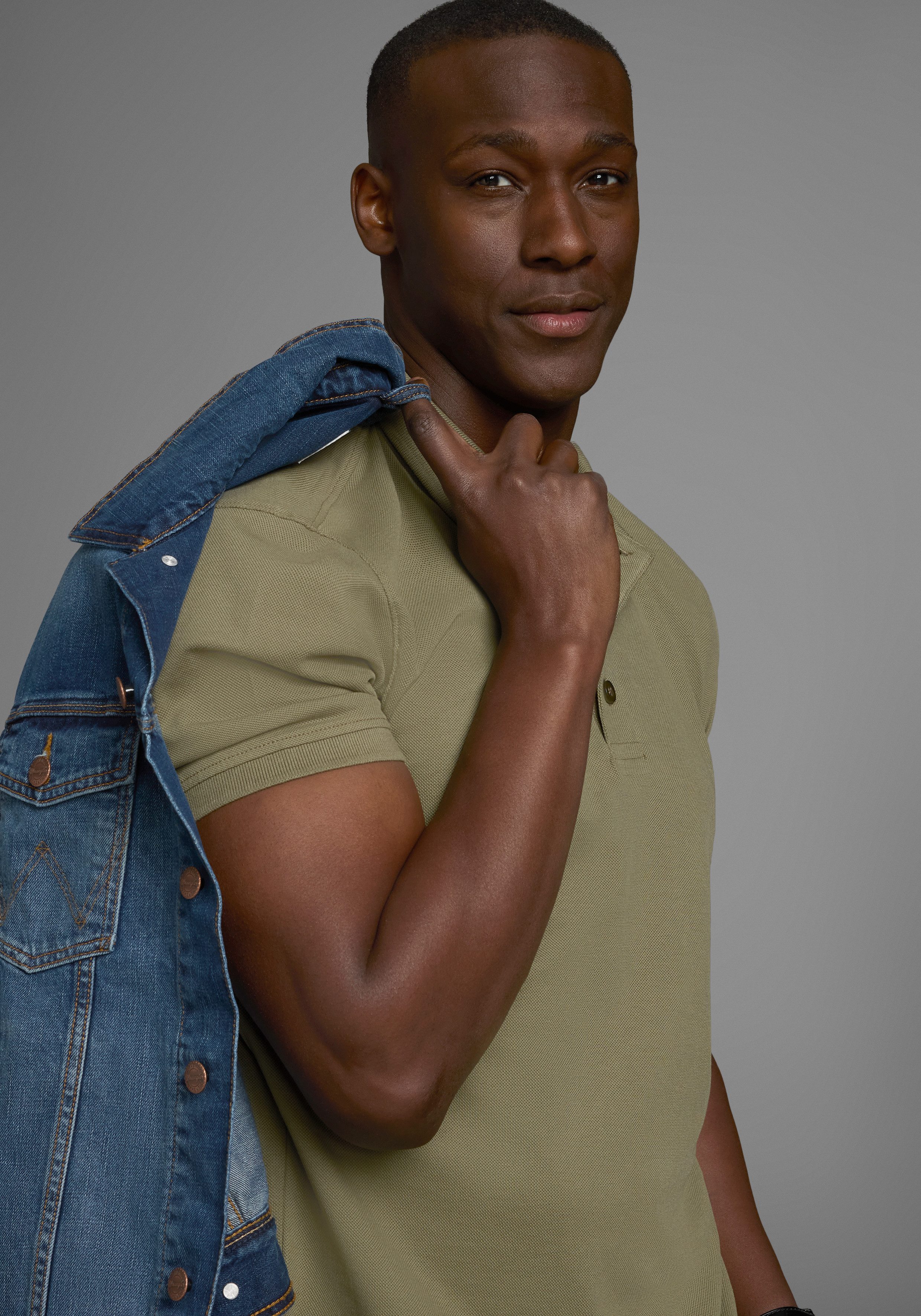 Man's World Poloshirt Kurzarm, lockere Passform, günstig online kaufen