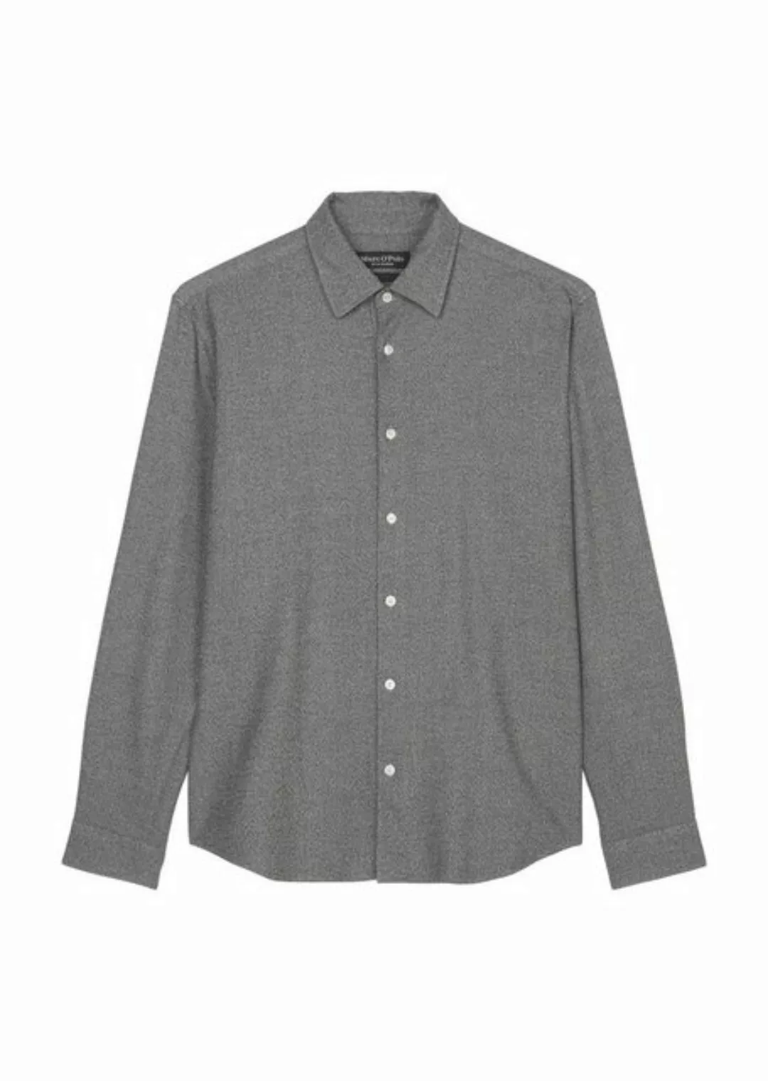 Marc OPolo Langarmhemd "aus leichtem Bio-Baumwoll-Flanell" günstig online kaufen