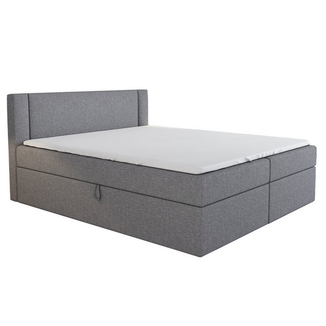 A&J MöbelLand GmbH Boxspringbett ARO mit 2 Bettkästen und Topper. günstig online kaufen