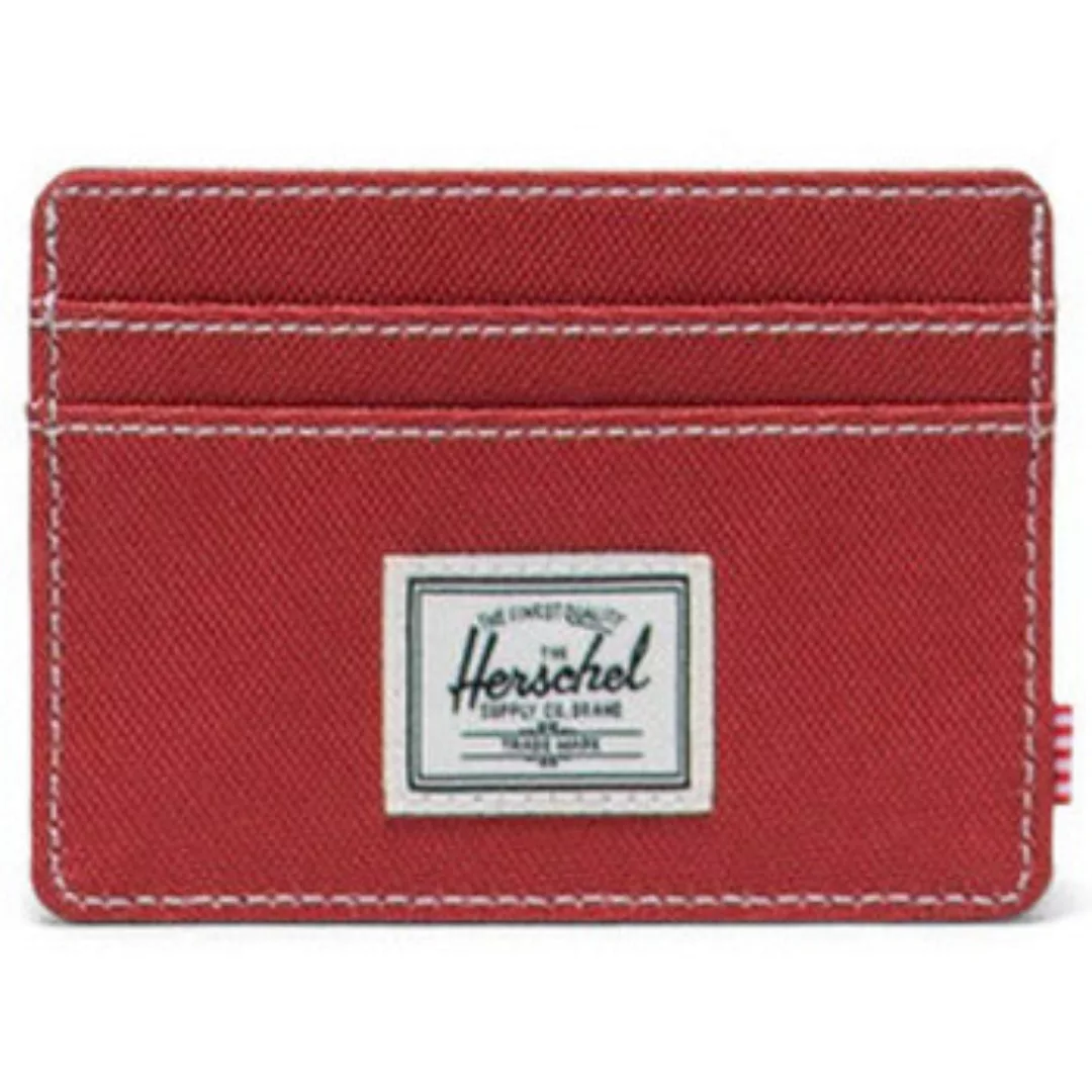 Herschel  Geldbeutel Carteira Herschel Charlie Cardholder Red Ochre/White S günstig online kaufen