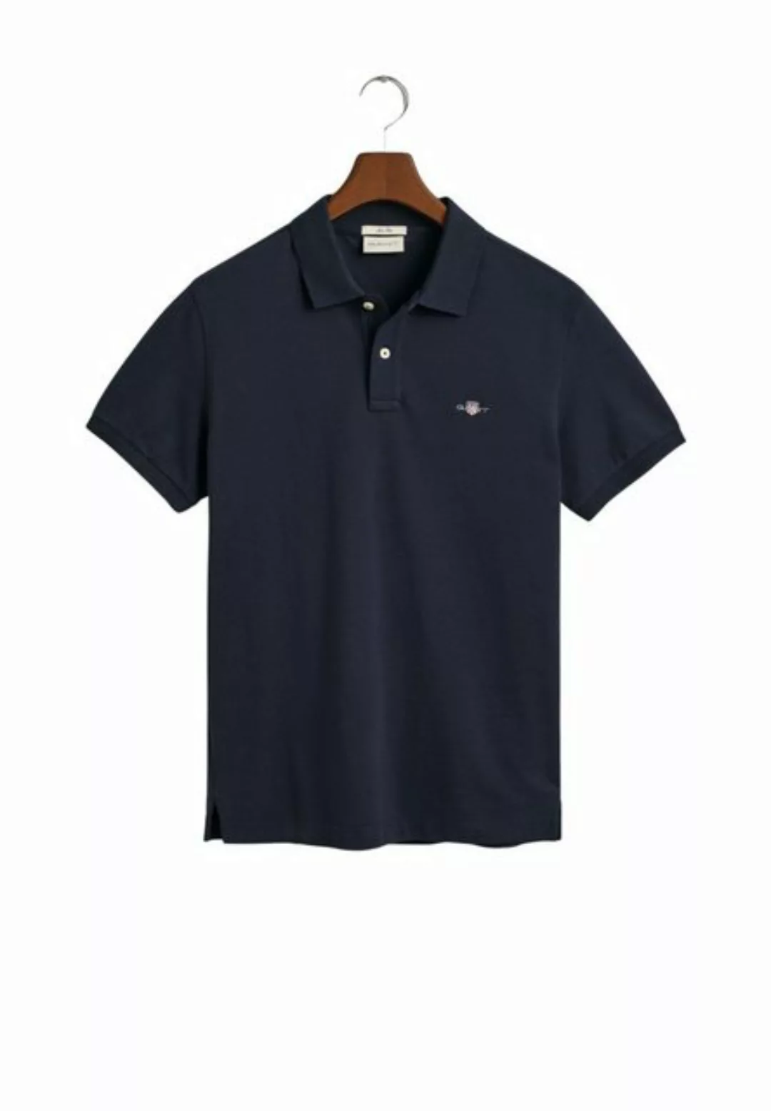 Gant Poloshirt SLIM ORIGINAL PIQUE SS RUGGER mit Logostickerei auf der Brus günstig online kaufen