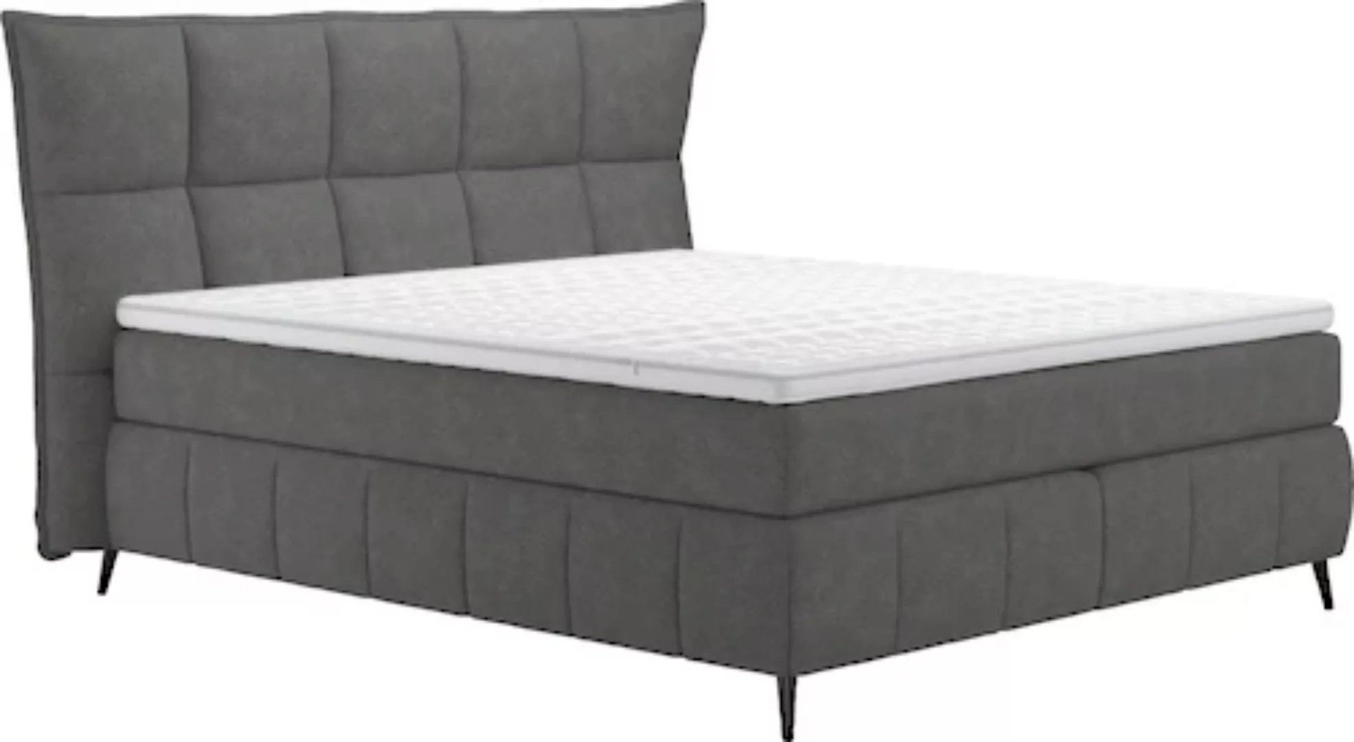 COTTA Boxspringbett »Sarah«, inkl. Topper, 2 Matratzenkerne, Härtegrade H2, günstig online kaufen