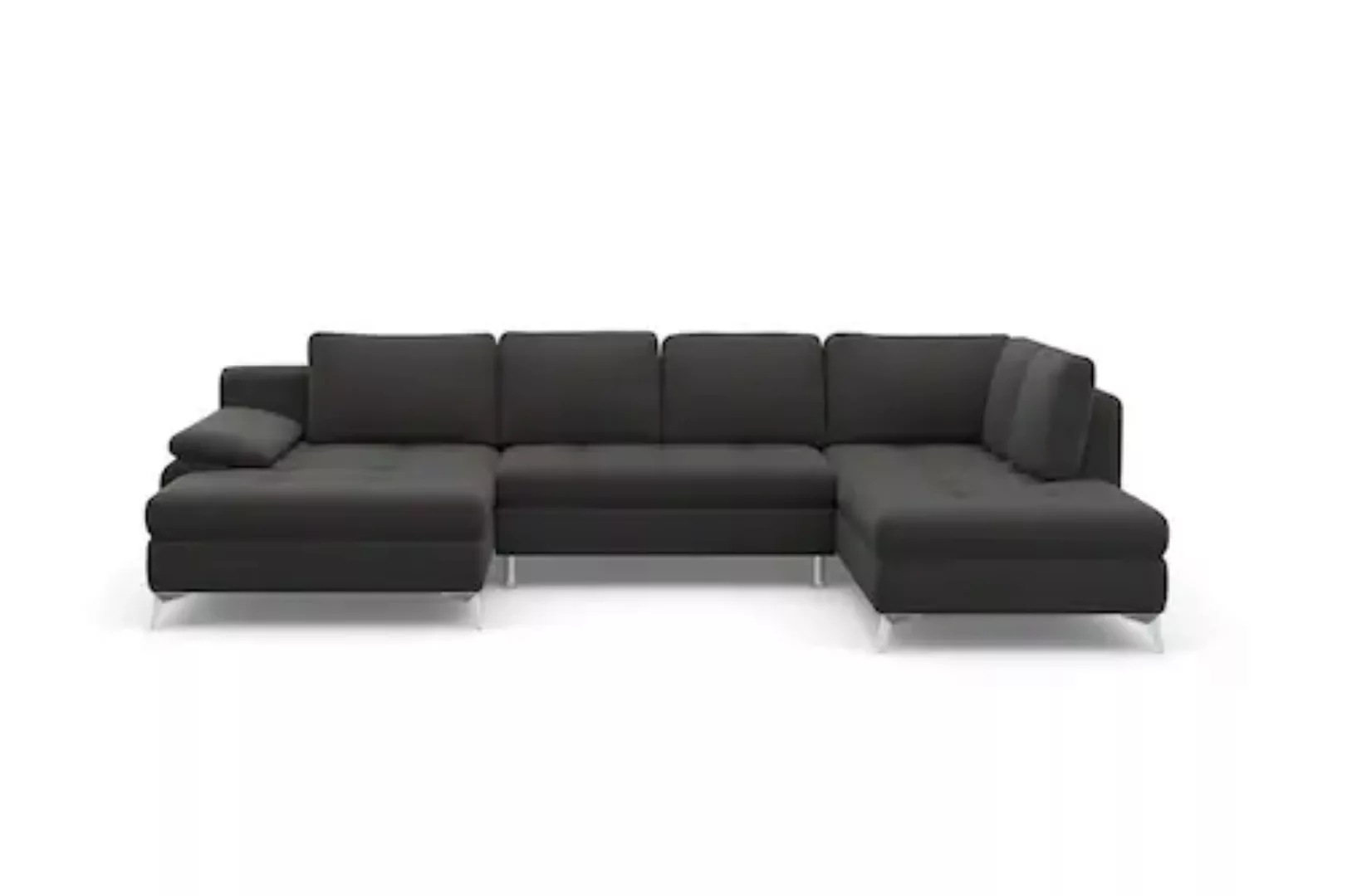 sit&more Wohnlandschaft "Latigo U-Form", mit Recamiere, wahlweise mit Bettf günstig online kaufen