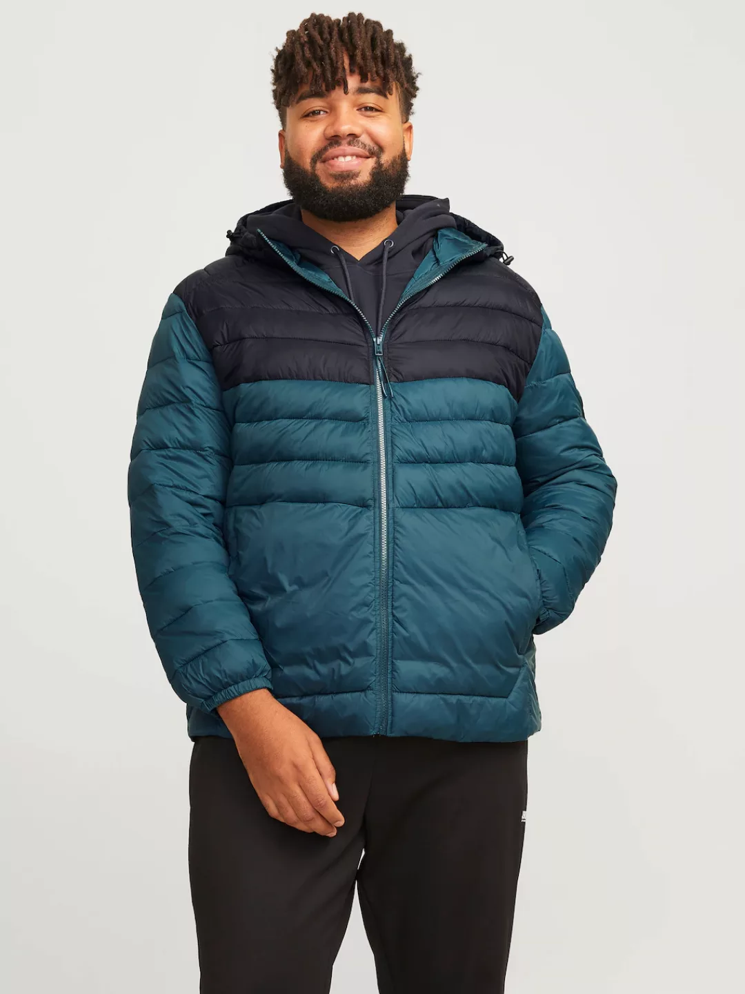 Jack & Jones PlusSize Steppjacke JJESPRINT PUFFER HOOD NOOS PLS günstig online kaufen