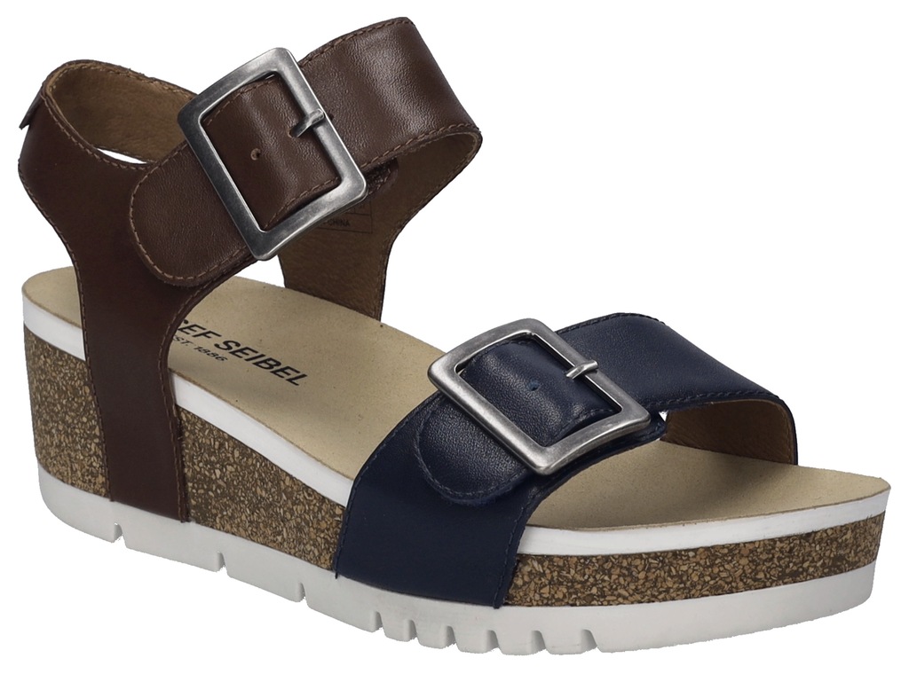 Josef Seibel Sandale "Quinn 02", Plateausandale, Keilsandalette, Klettschuh günstig online kaufen