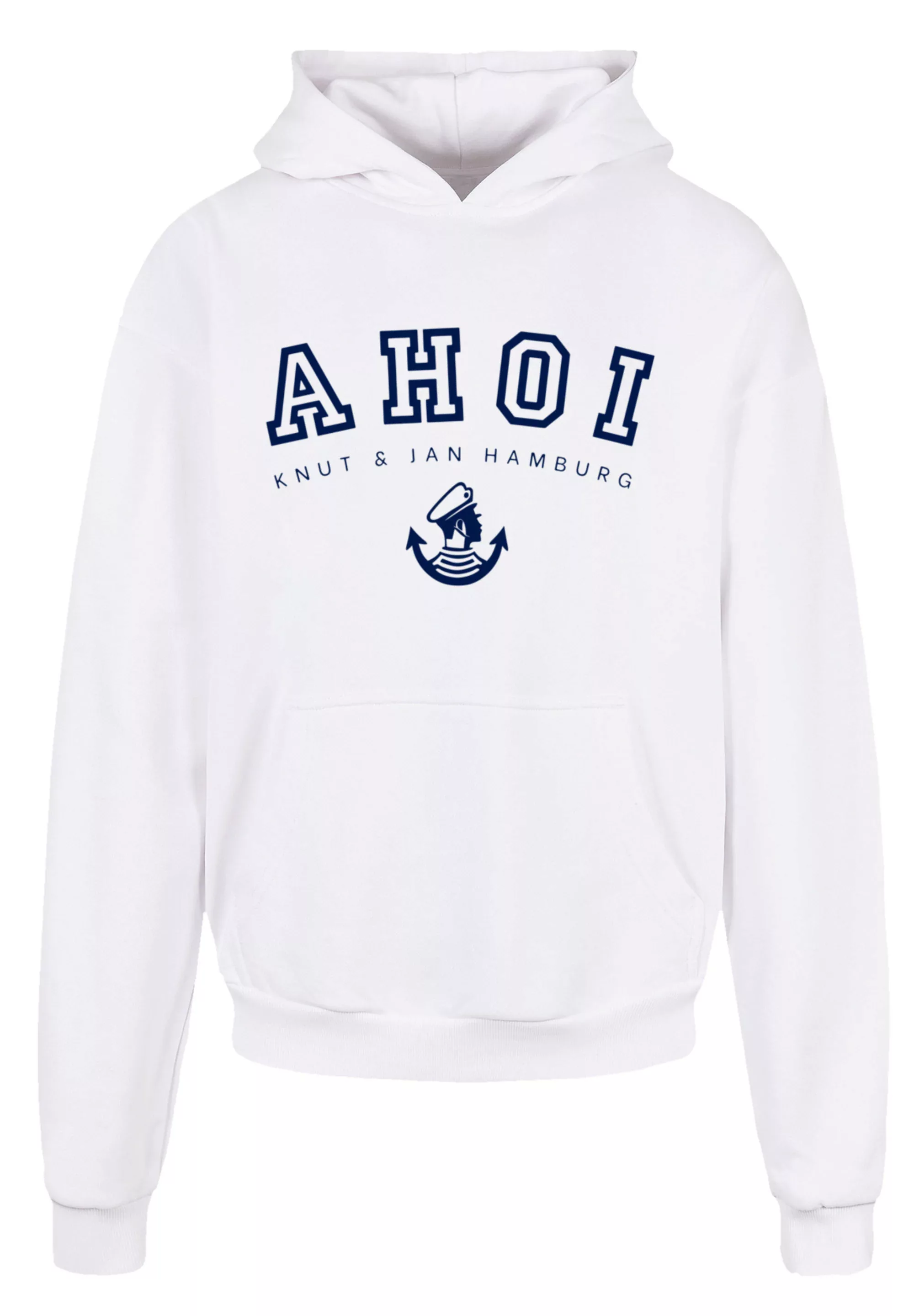 F4NT4STIC Kapuzenpullover "Hoodie Ahoi Knut & Jan Hamburg", Print günstig online kaufen