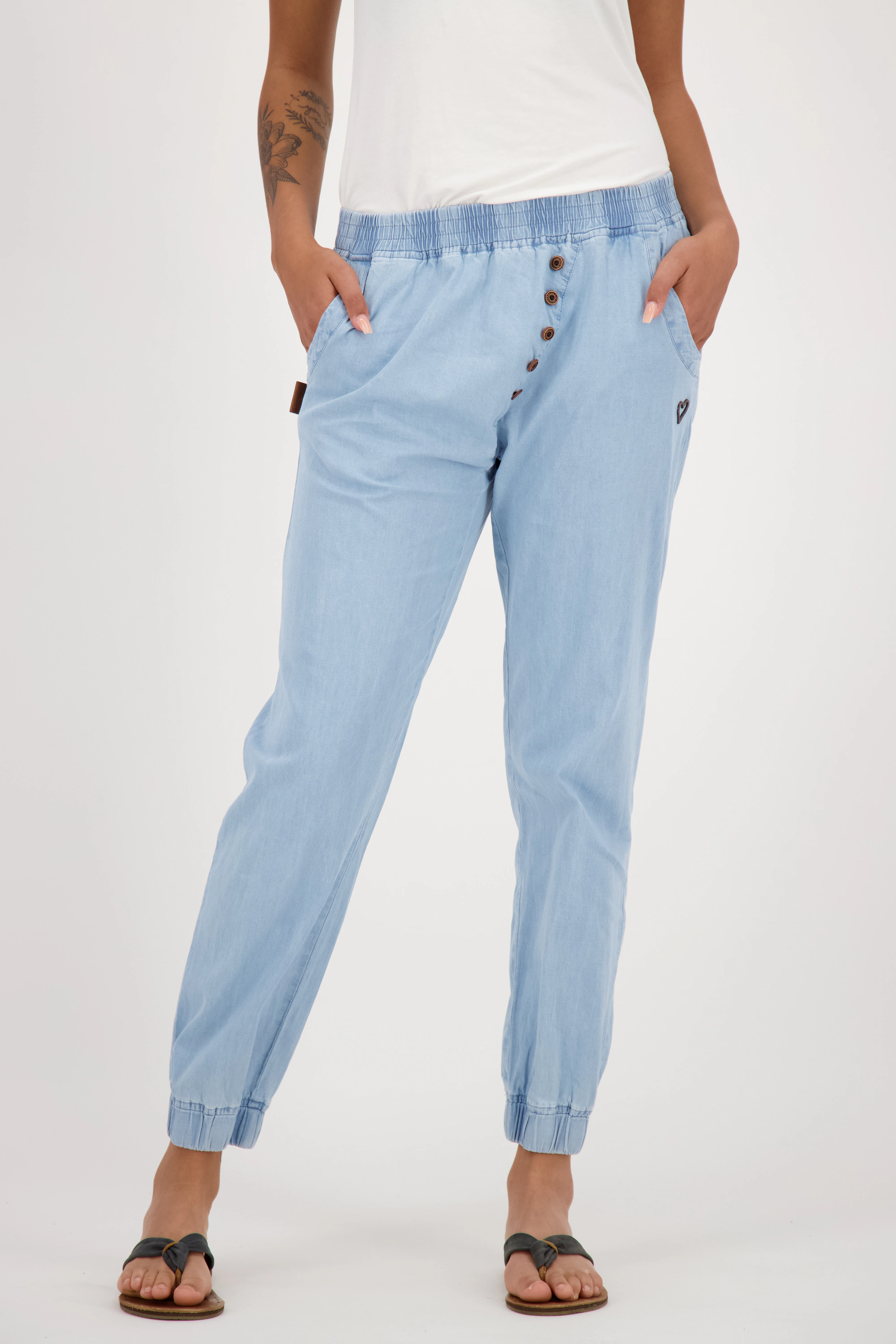 Alife & Kickin Stoffhose "AlexisAK DNM Pants Damen" günstig online kaufen