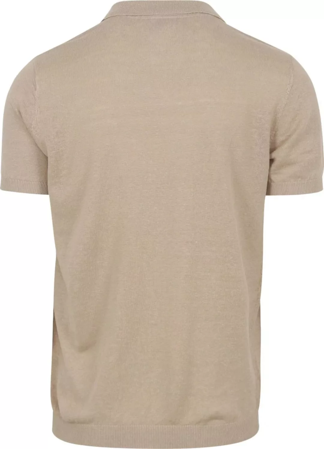 No Excess Poloshirt Riva Leinen Beige - Größe XXL günstig online kaufen